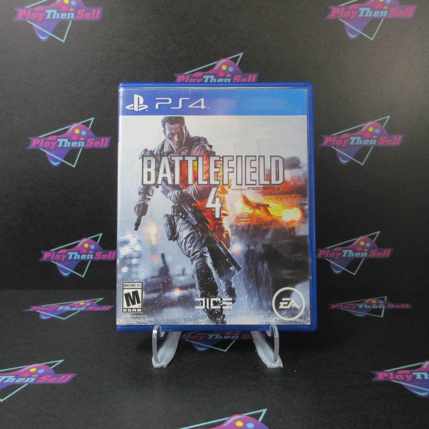Battlefield 4 PS4 PlayStation 4 AD Complete CIB - Very Good