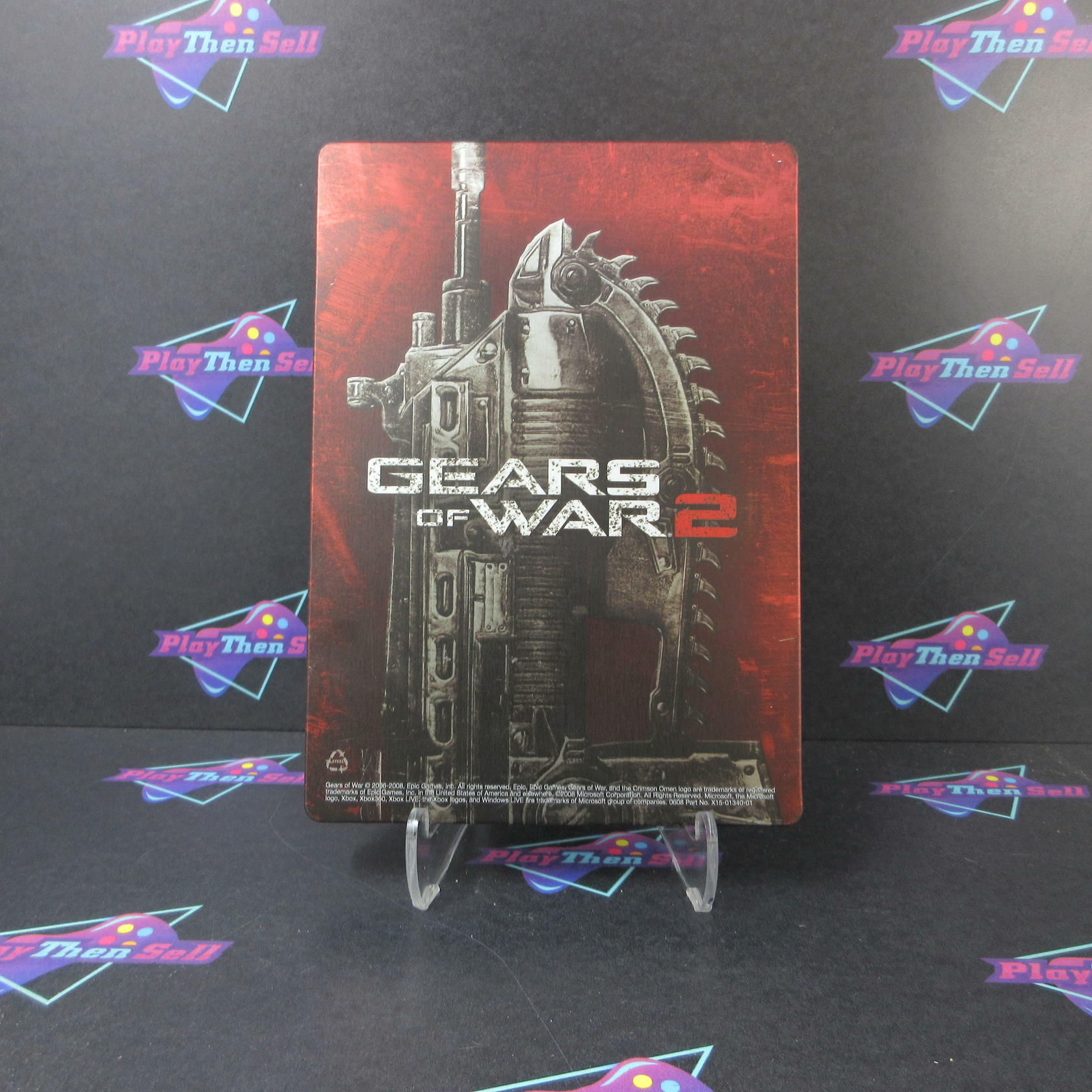 Gears of War 2 For Display Only Limited Edition Xbox 360 Promo Copy - Like New