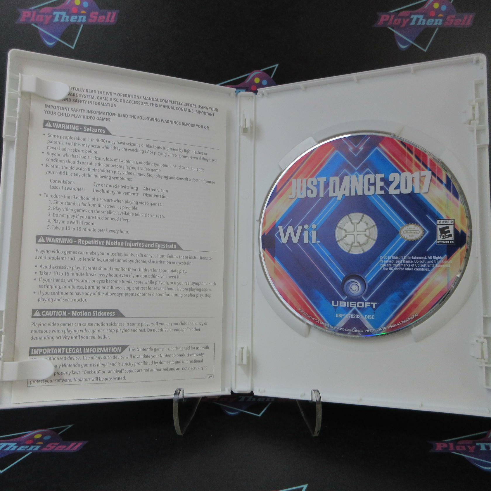 Just Dance 2017 Nintendo Wii - Like New