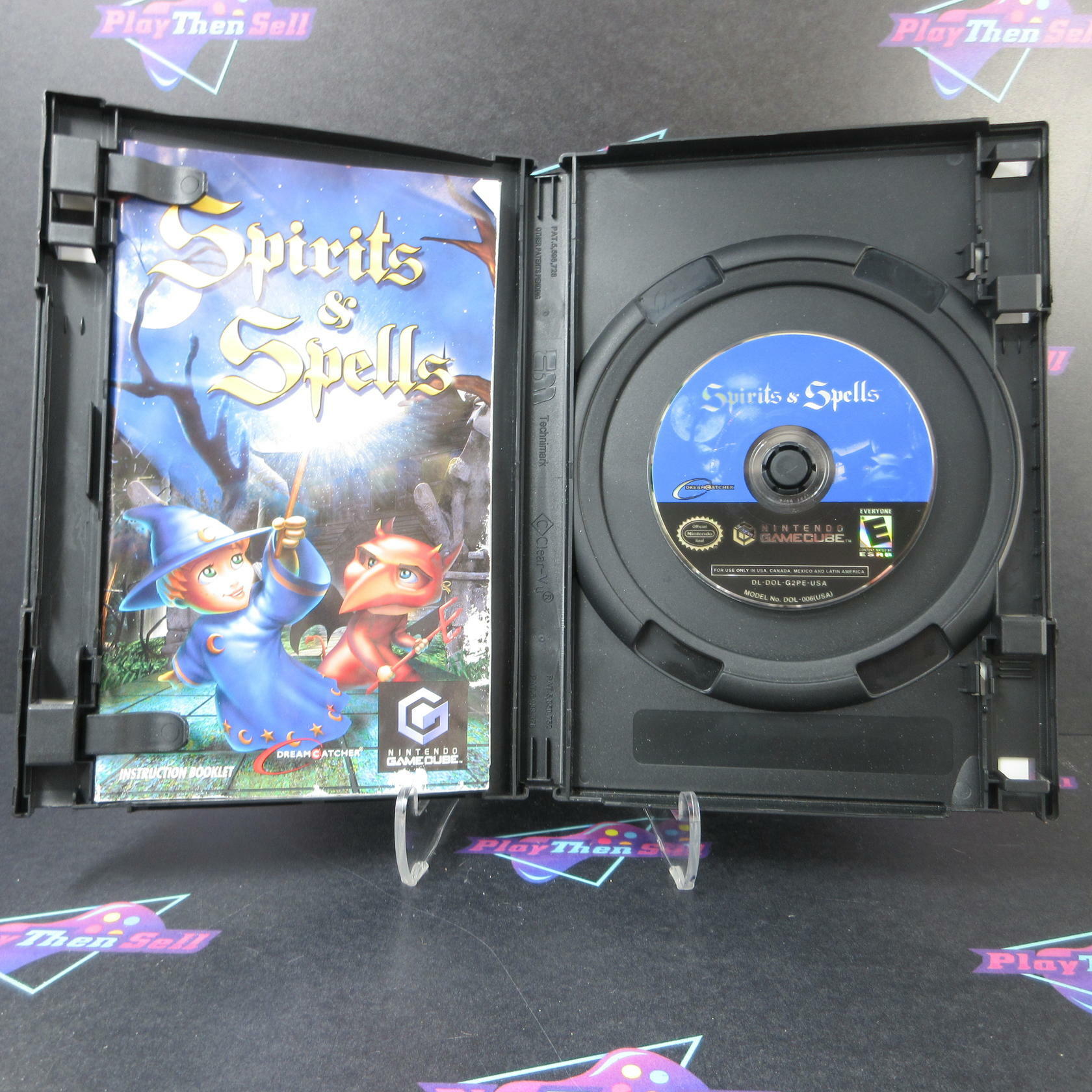 Spirits & Spells Nintendo GameCube AD/MD Complete CIB - Very Good