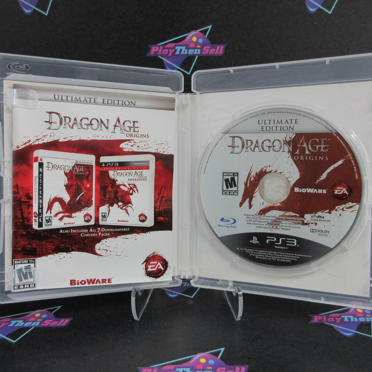 Dragon Age Origins Ultimate Edition PS3 PlayStation 3 Complete - Excellent