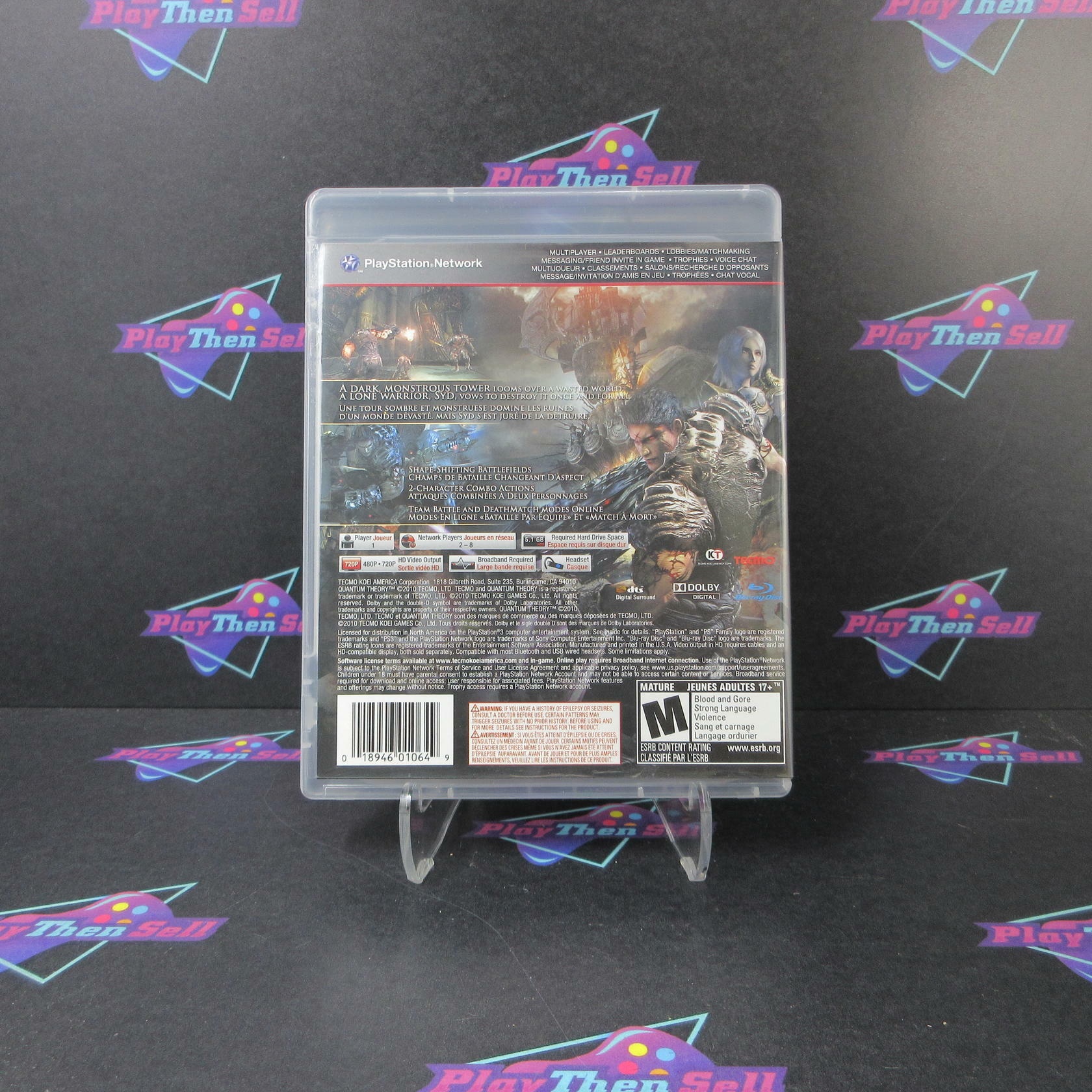 Quantum Theory PS3 PlayStation 3 - Like New