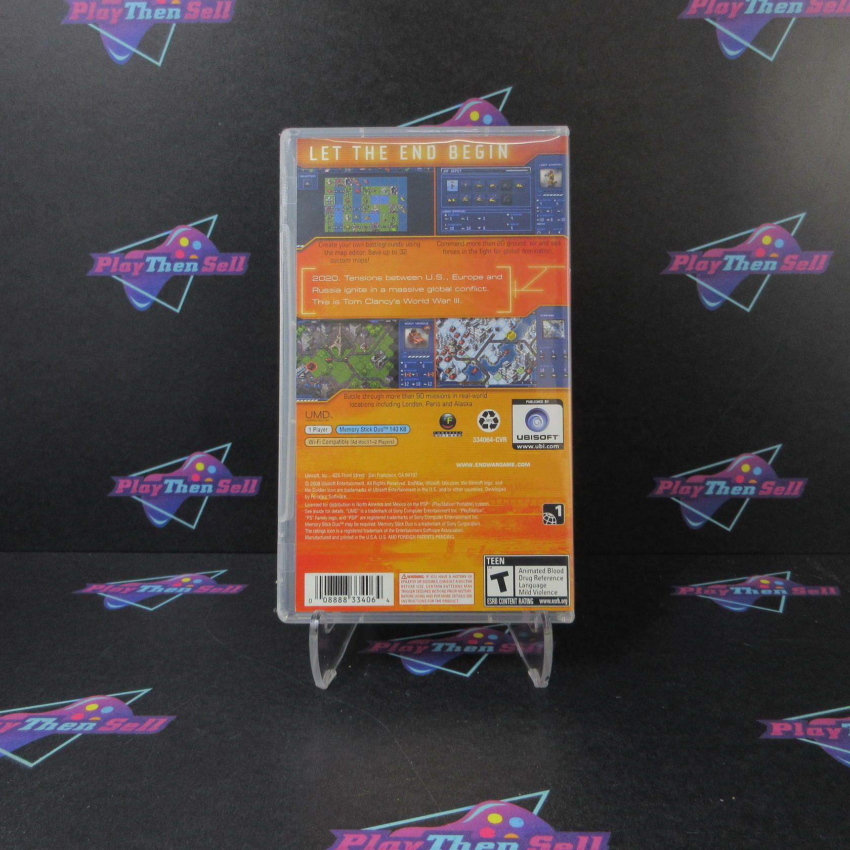 Tom Clancy's Endwar Sony PSP - Very Good