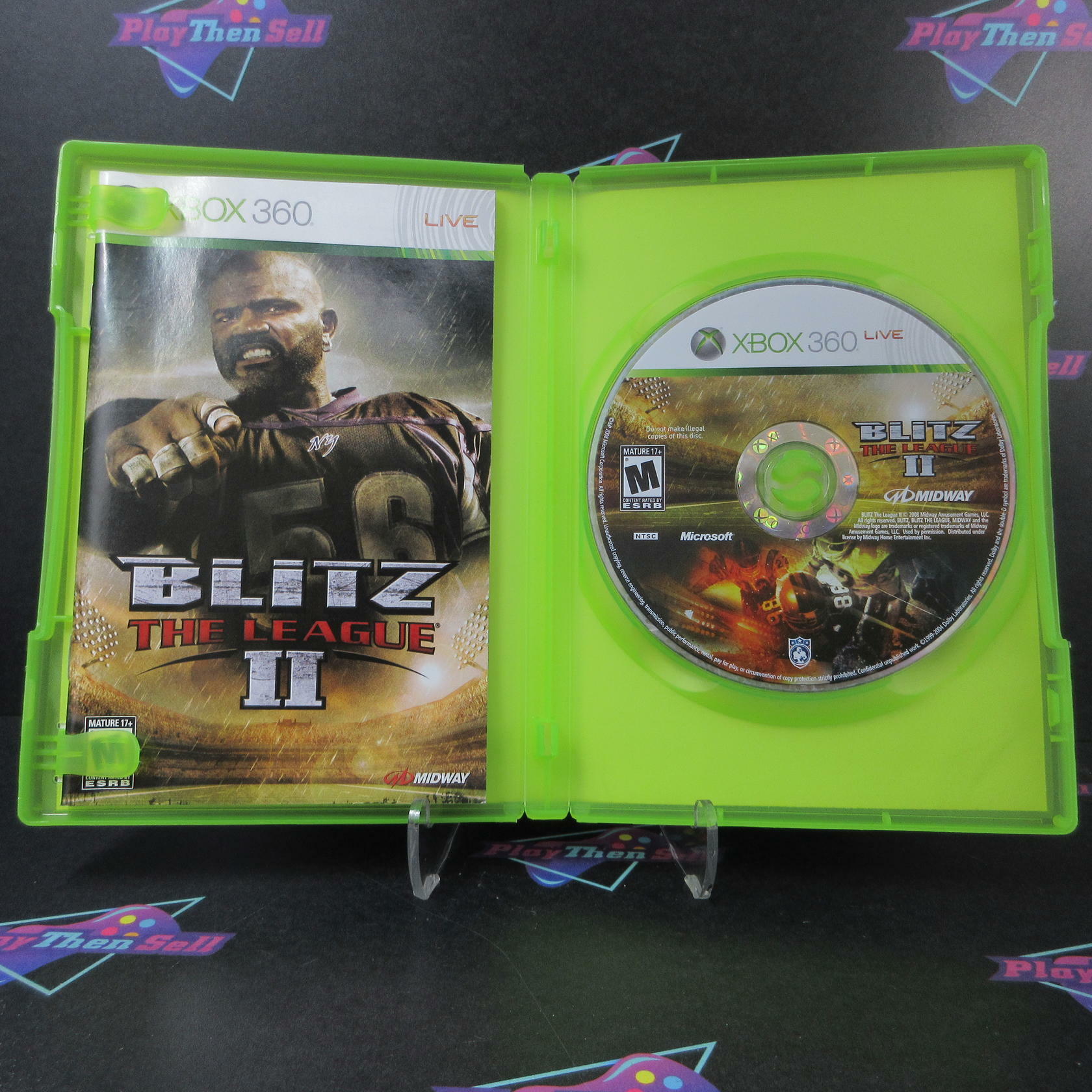 Blitz The League II Xbox 360 AD Complete CIB - Very Good