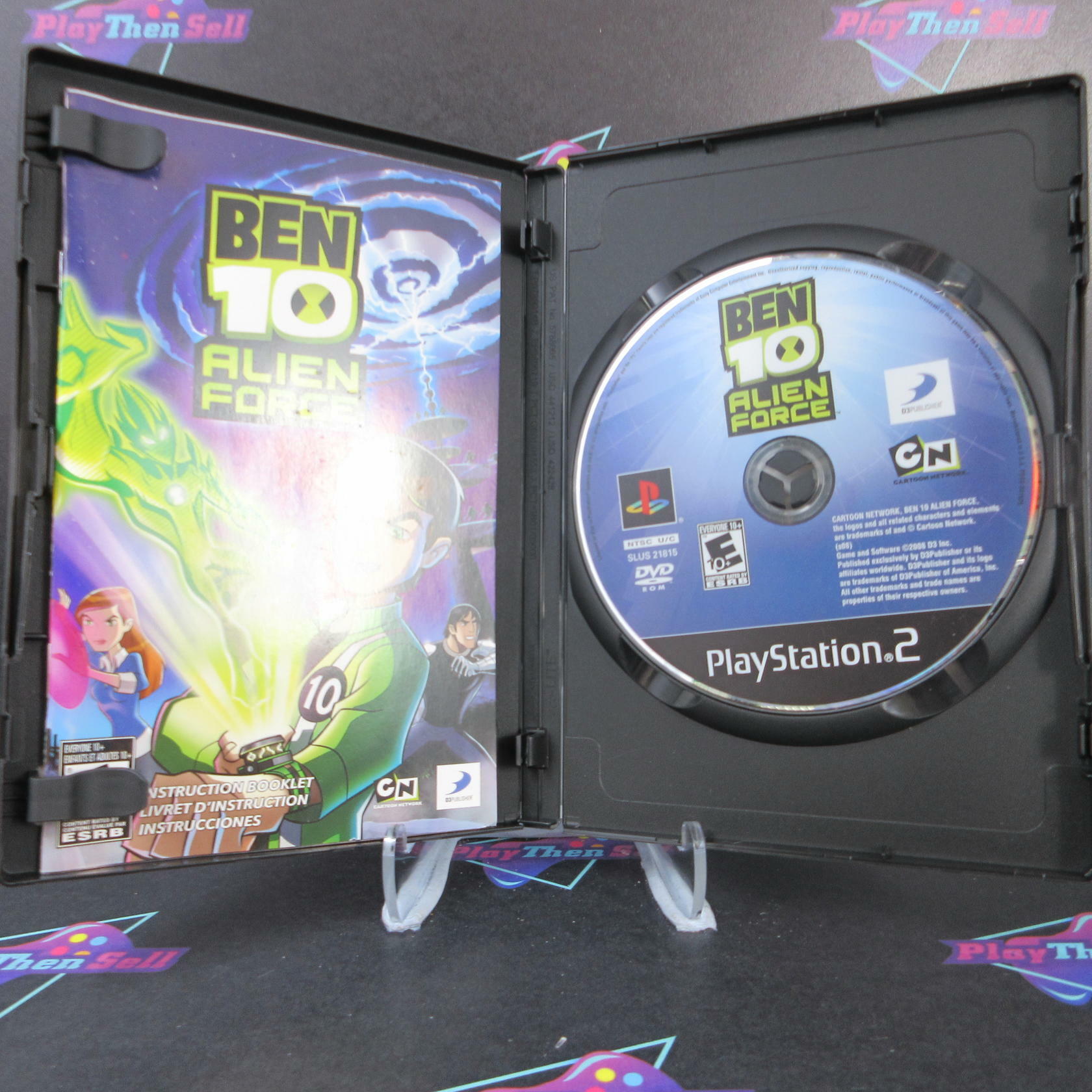Ben 10 Alien Force PS2 PlayStation 2 - Like New