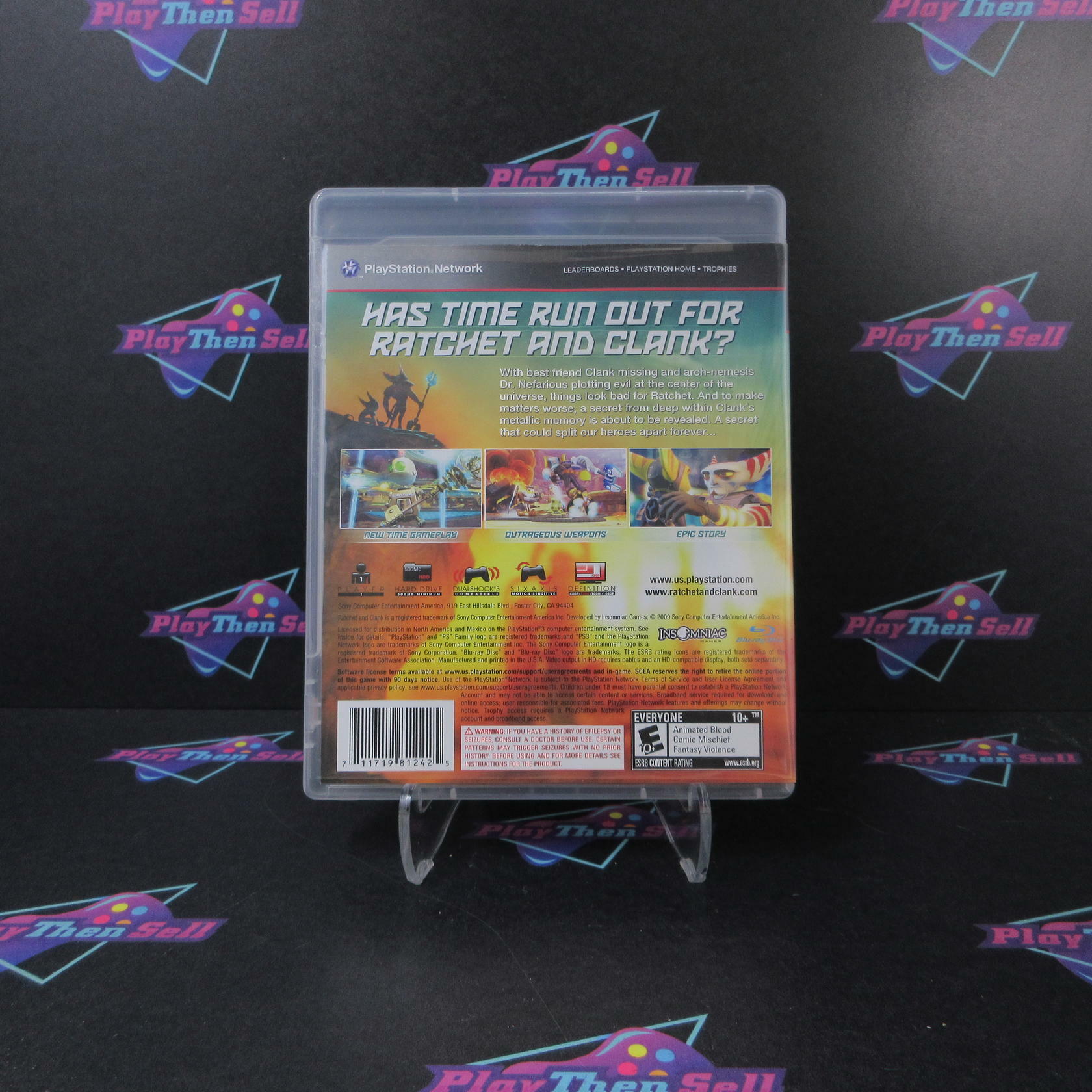 Ratchet & Clank Future A Crack In Time PS3 PlayStation 3 - Very Good