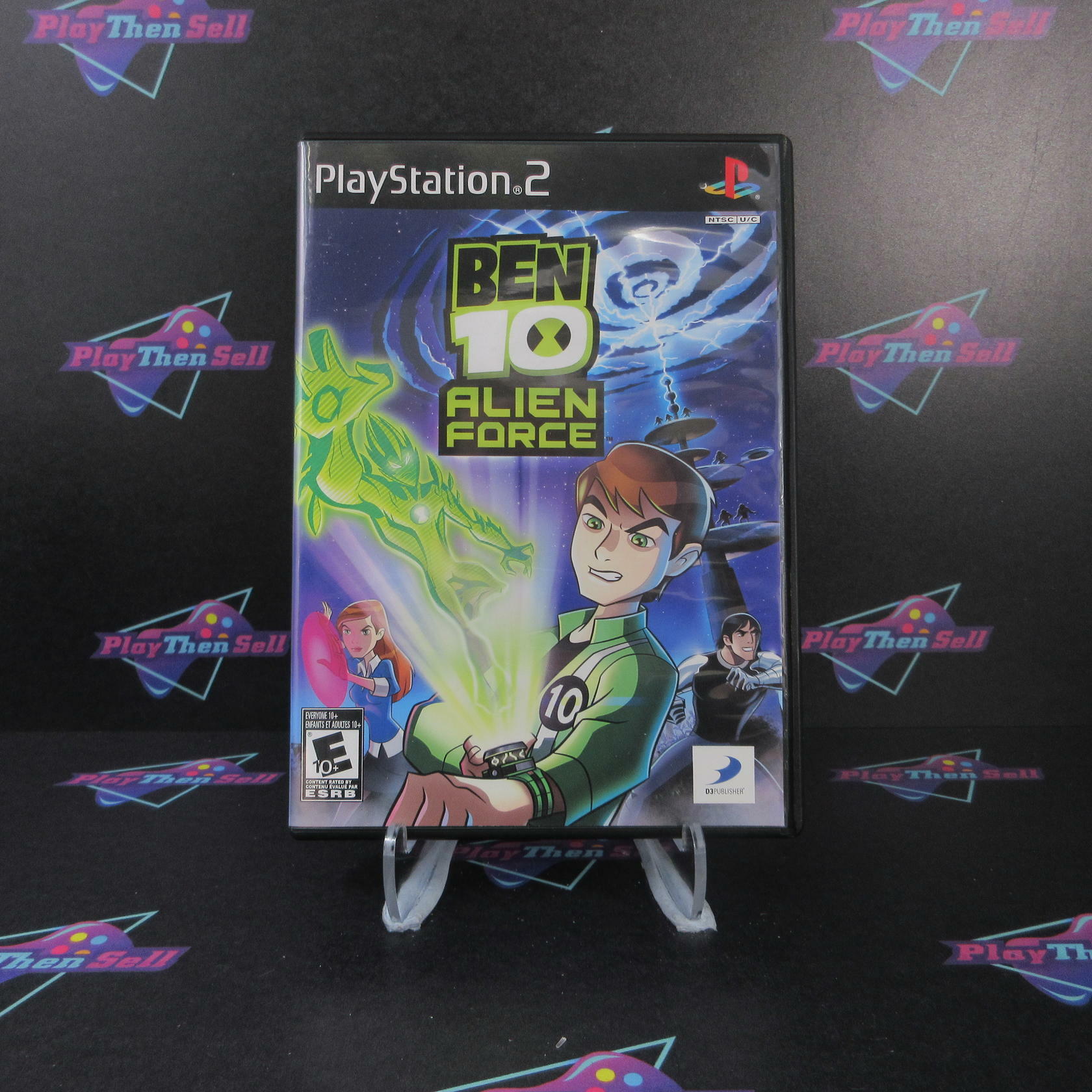 Ben 10 Alien Force PS2 PlayStation 2 - Like New