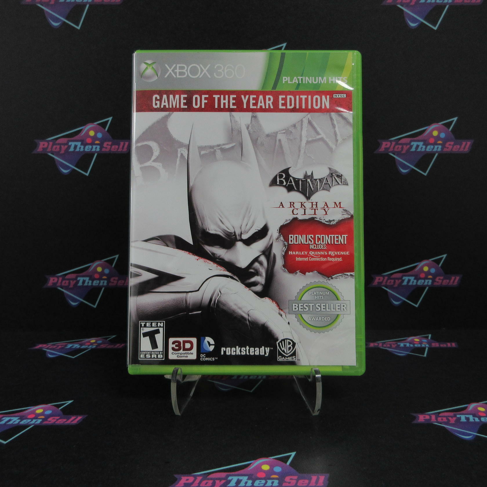 Batman Arkham City GOTY Xbox 360 Platinum Hits - Like New