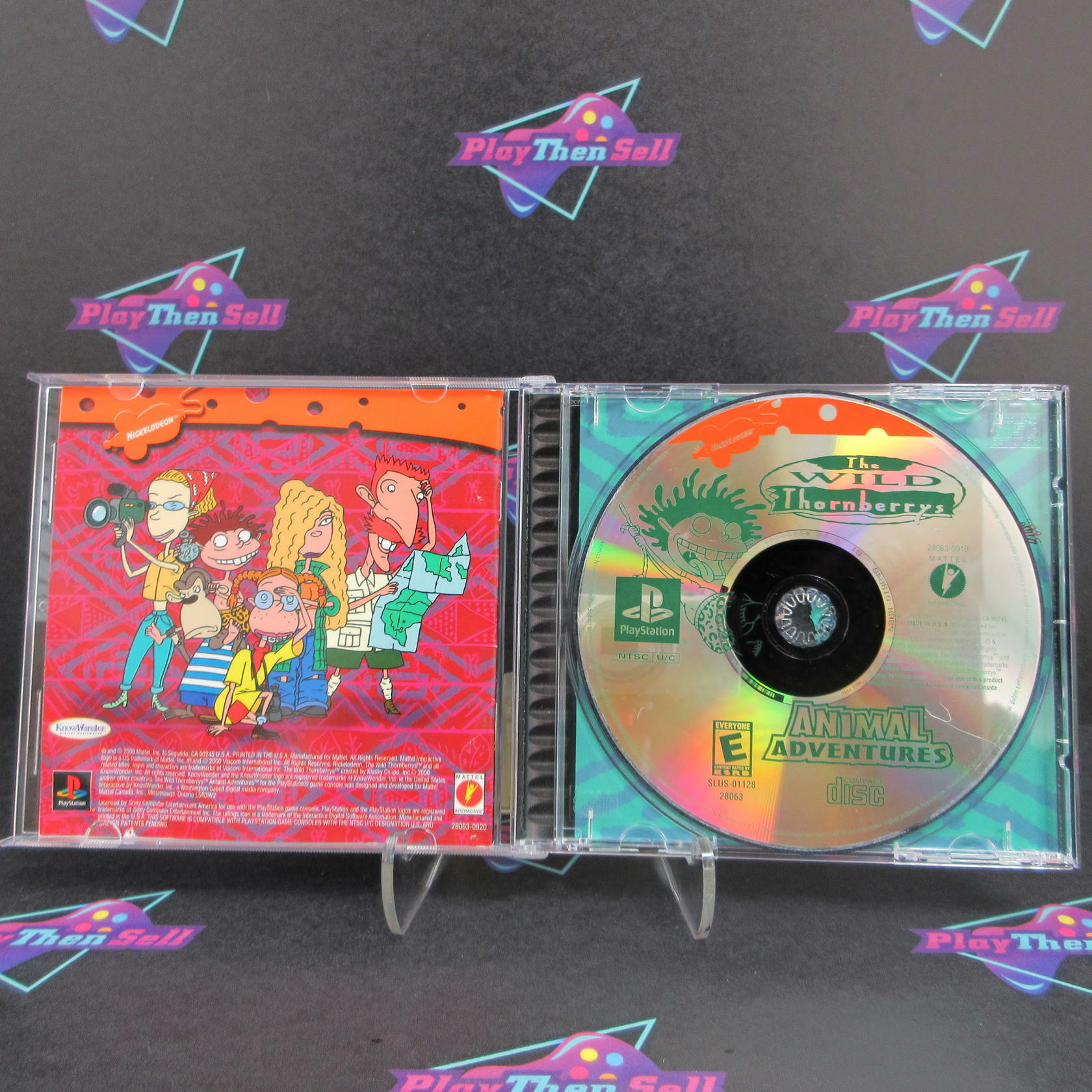 The Wild Thornberrys Animal Adventures PS1 PlayStation 1 - Like New