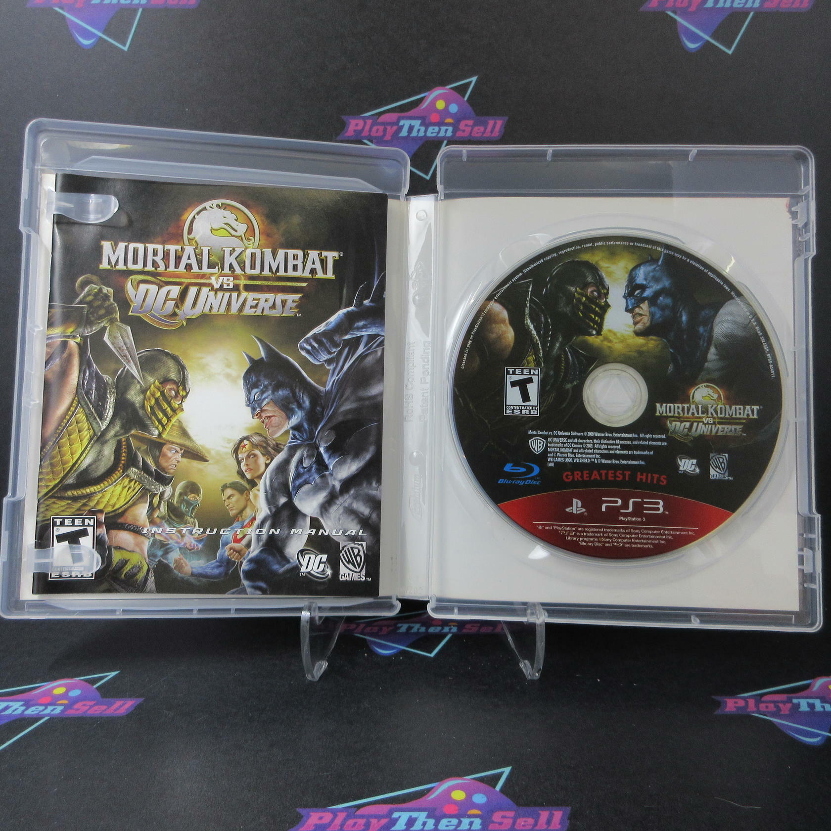 Mortal Kombat vs DC Universe PS3 PlayStation 3 GH Complete - Very Good