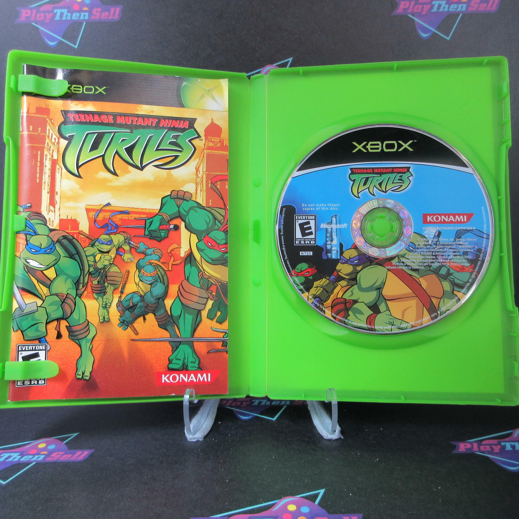 Teenage Mutant Ninja Turtles Xbox - Like New