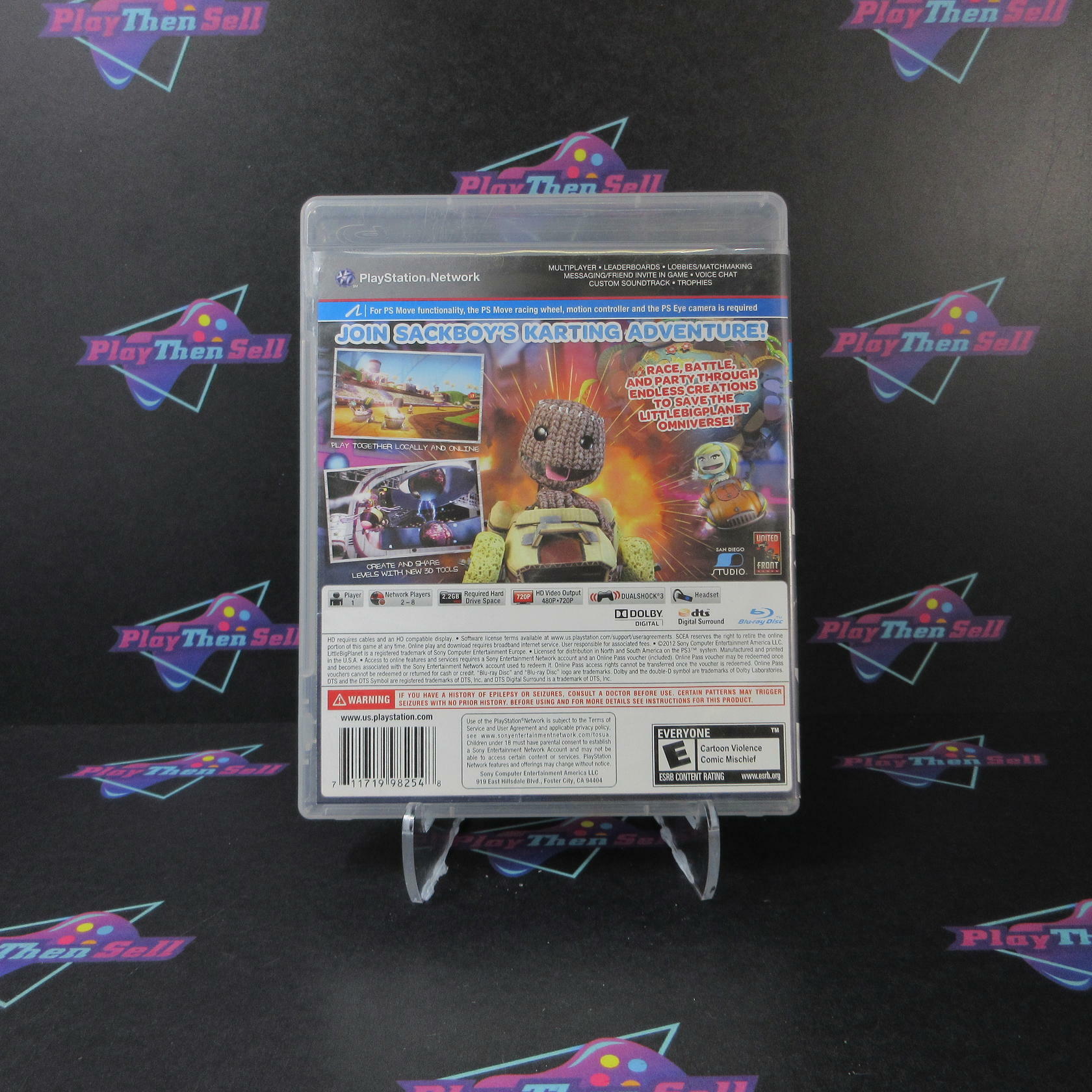 LittleBigPlanet Karting PS3 PlayStation 3 - Very Good