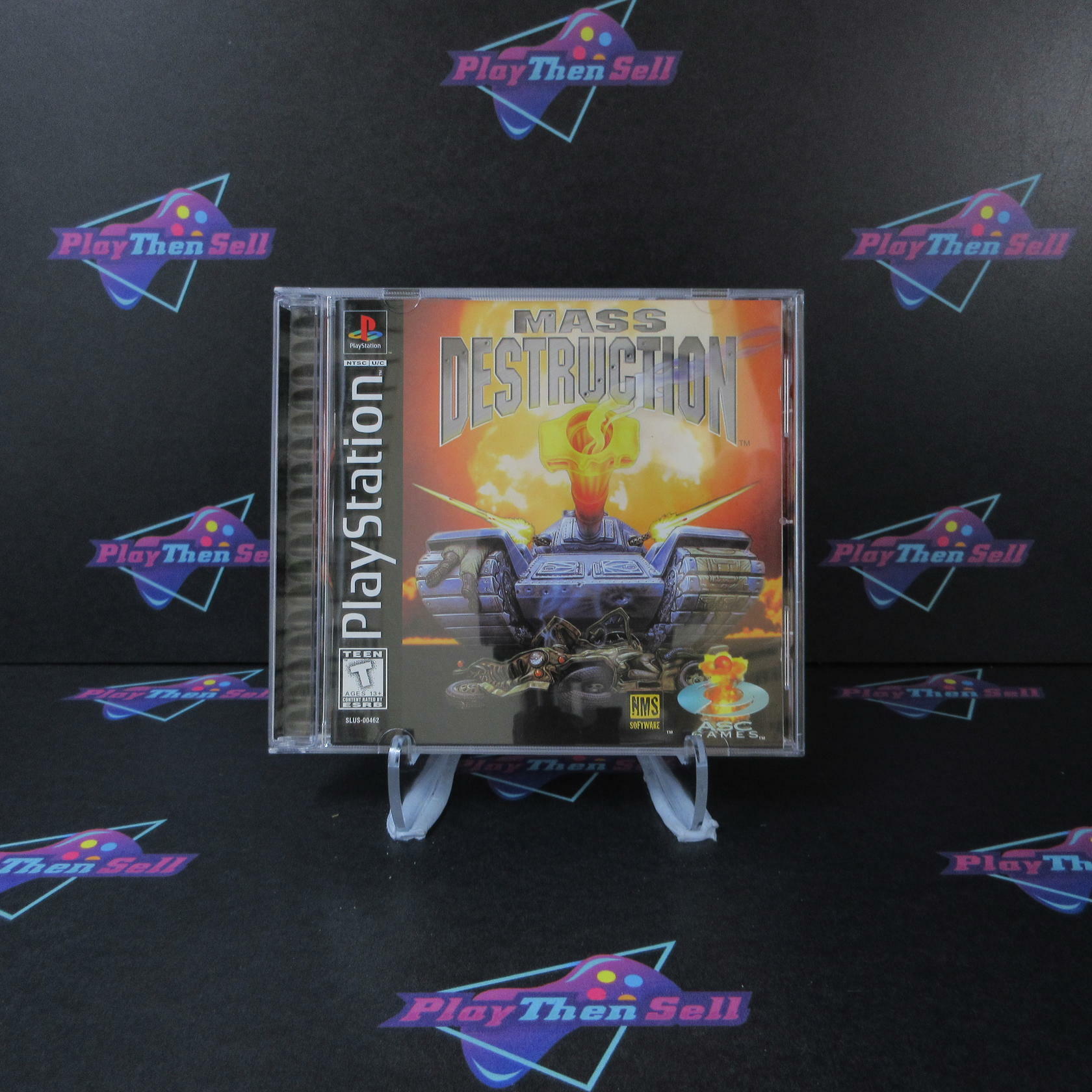 Mass Destruction PS1 PlayStation 1 - Like New