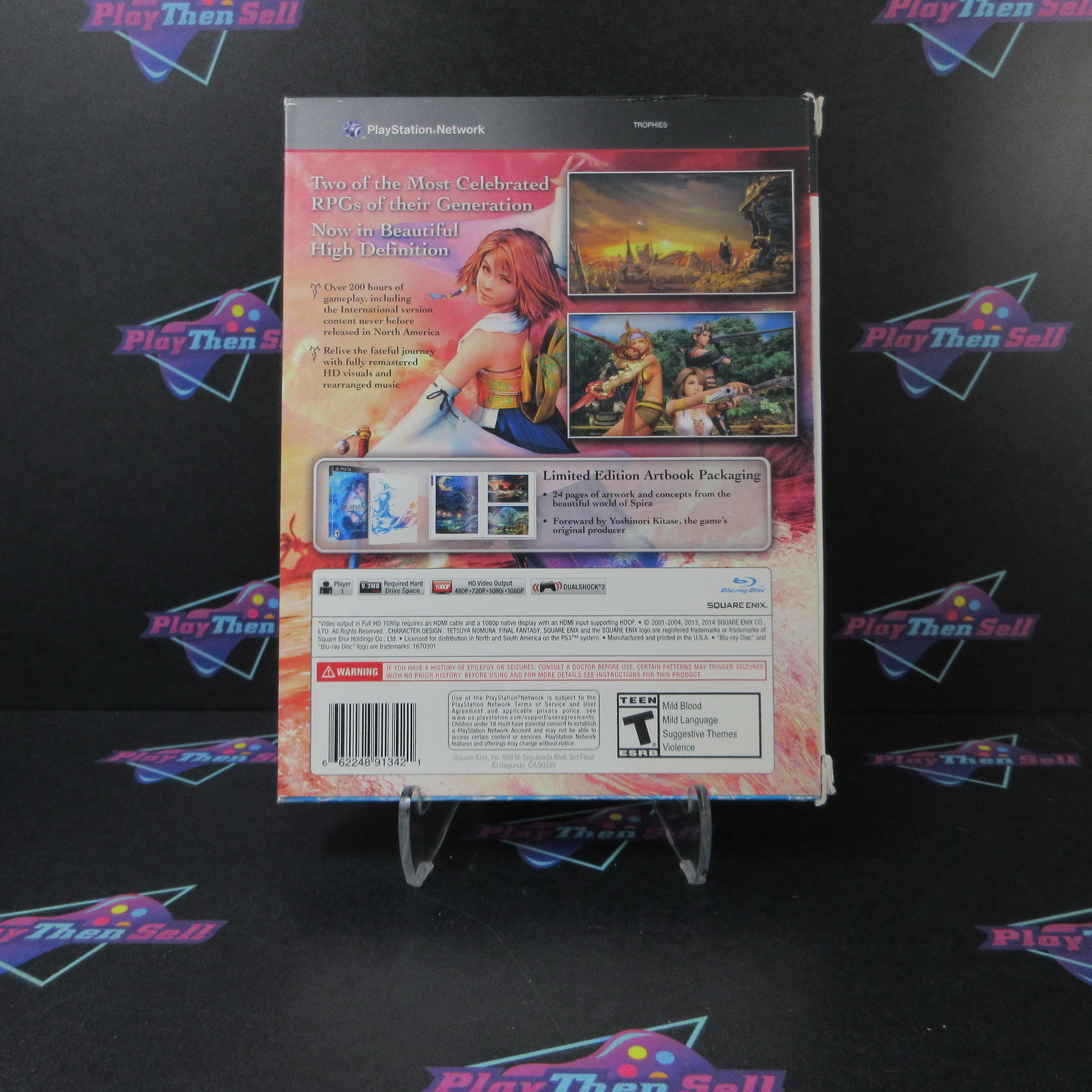 Final Fantasy X/X-2 HD Remaster Limited Edition PS3 PlayStation 3 - Like New