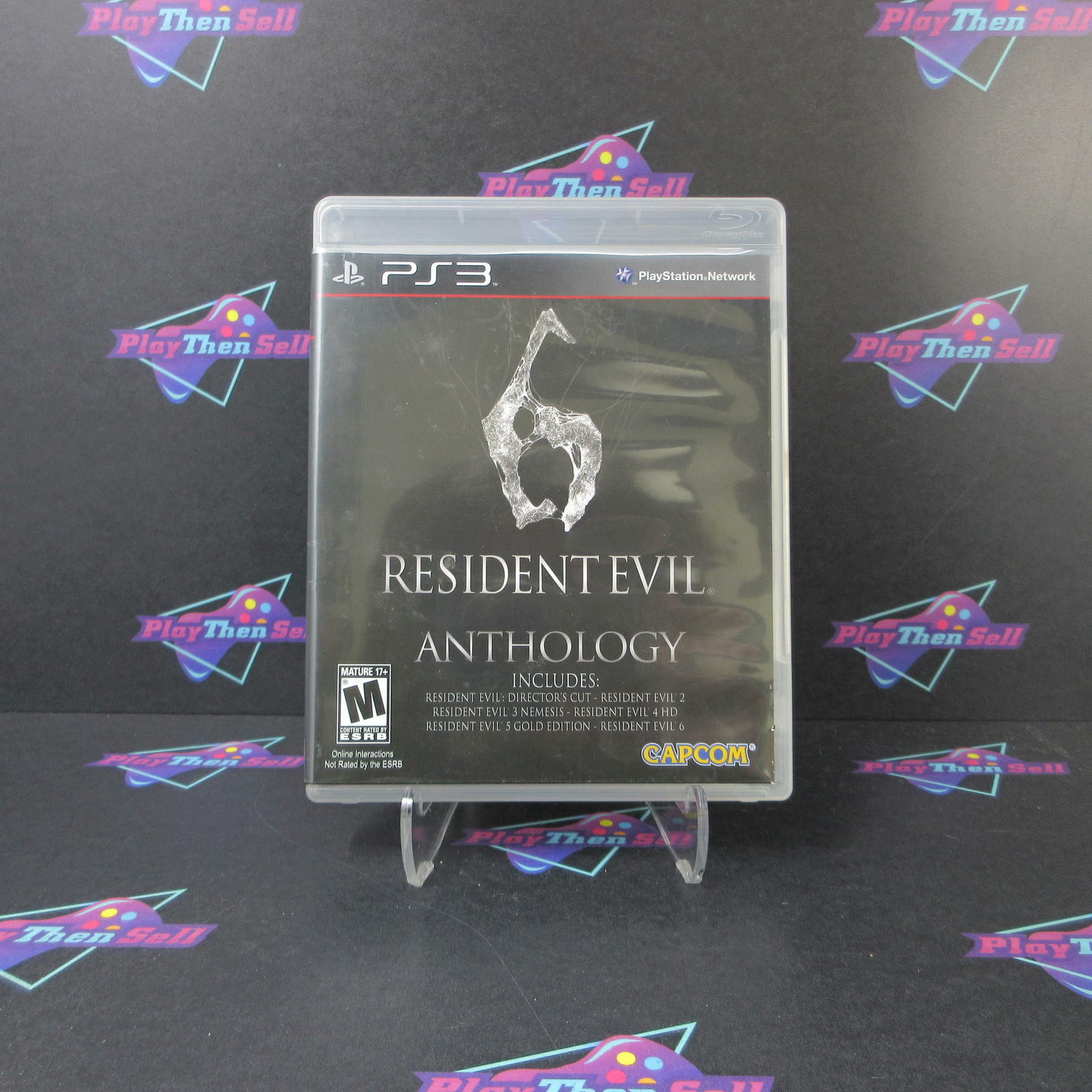 Resident Evil 6 Anthology PS3 PlayStation 3 + Sleeve - Like New