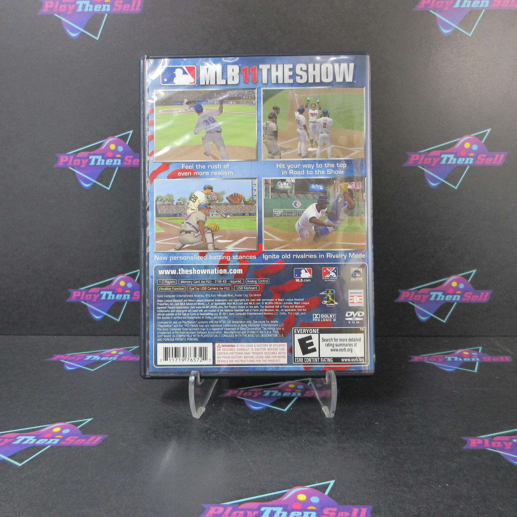 MLB 11 The Show PS2 PlayStation 2 - Very Good