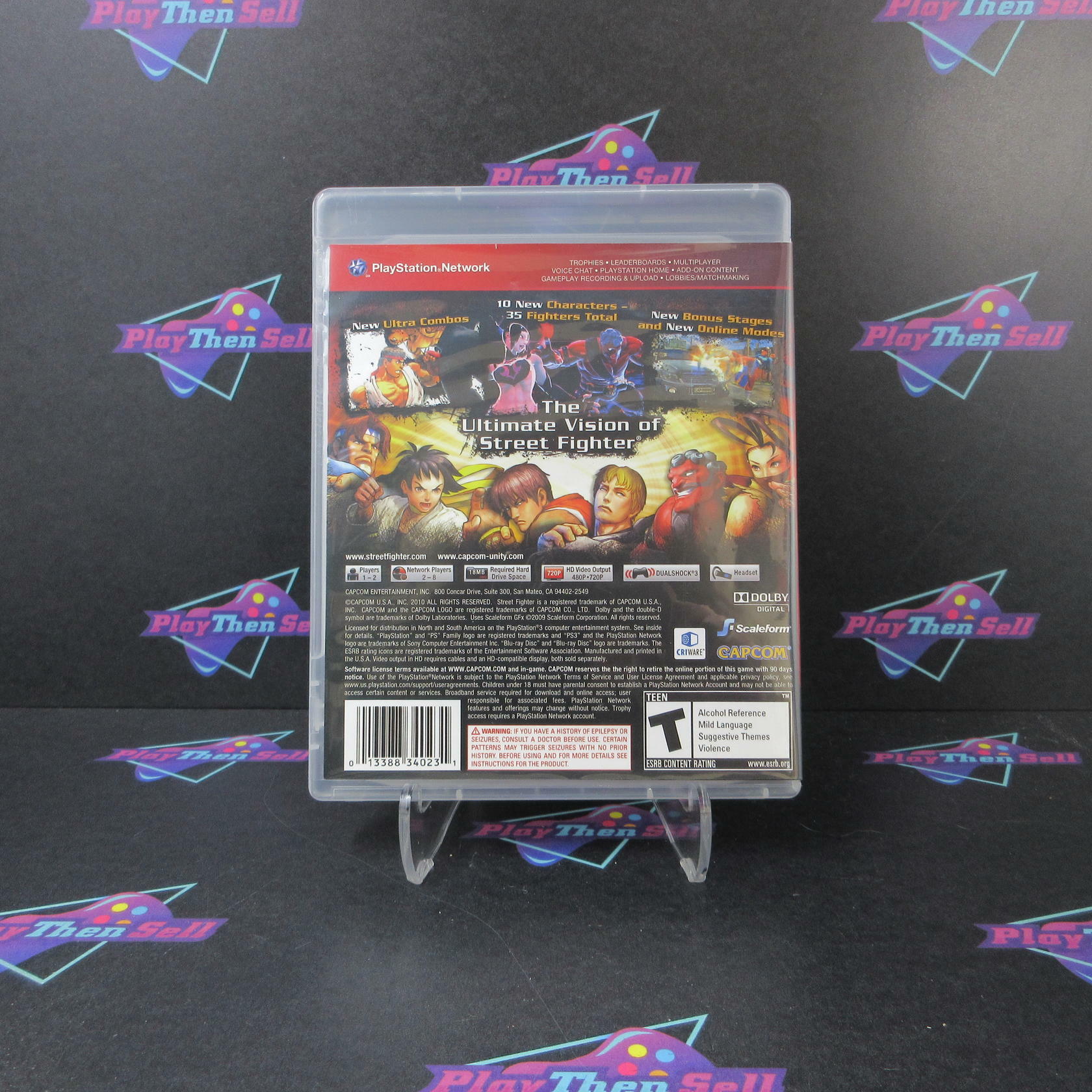 Super Street Fighter IV PS3 PlayStation 3 GH - Very Good