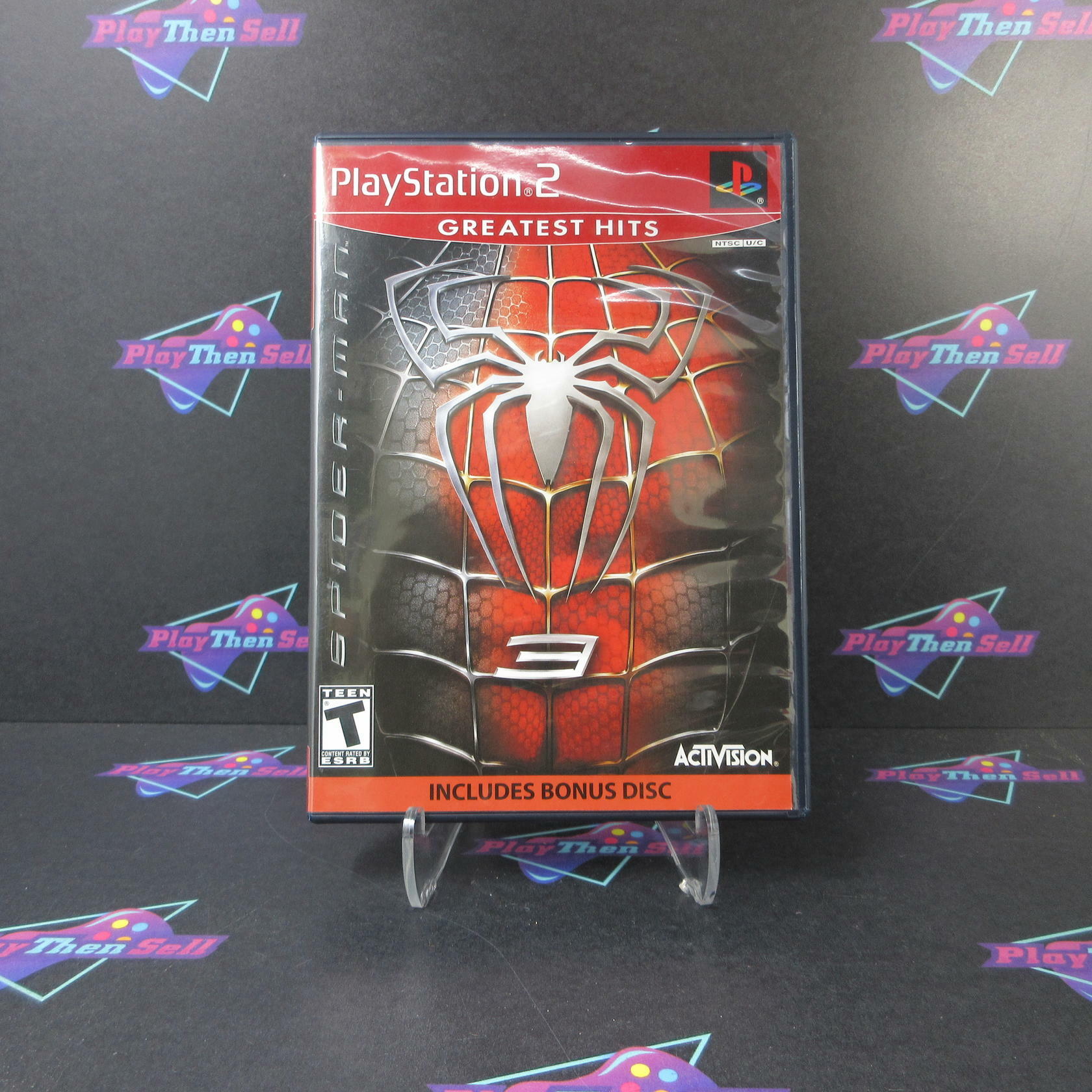 Spider-Man 3 PS2 PlayStation 2 GH + Bonus Disc - Like New