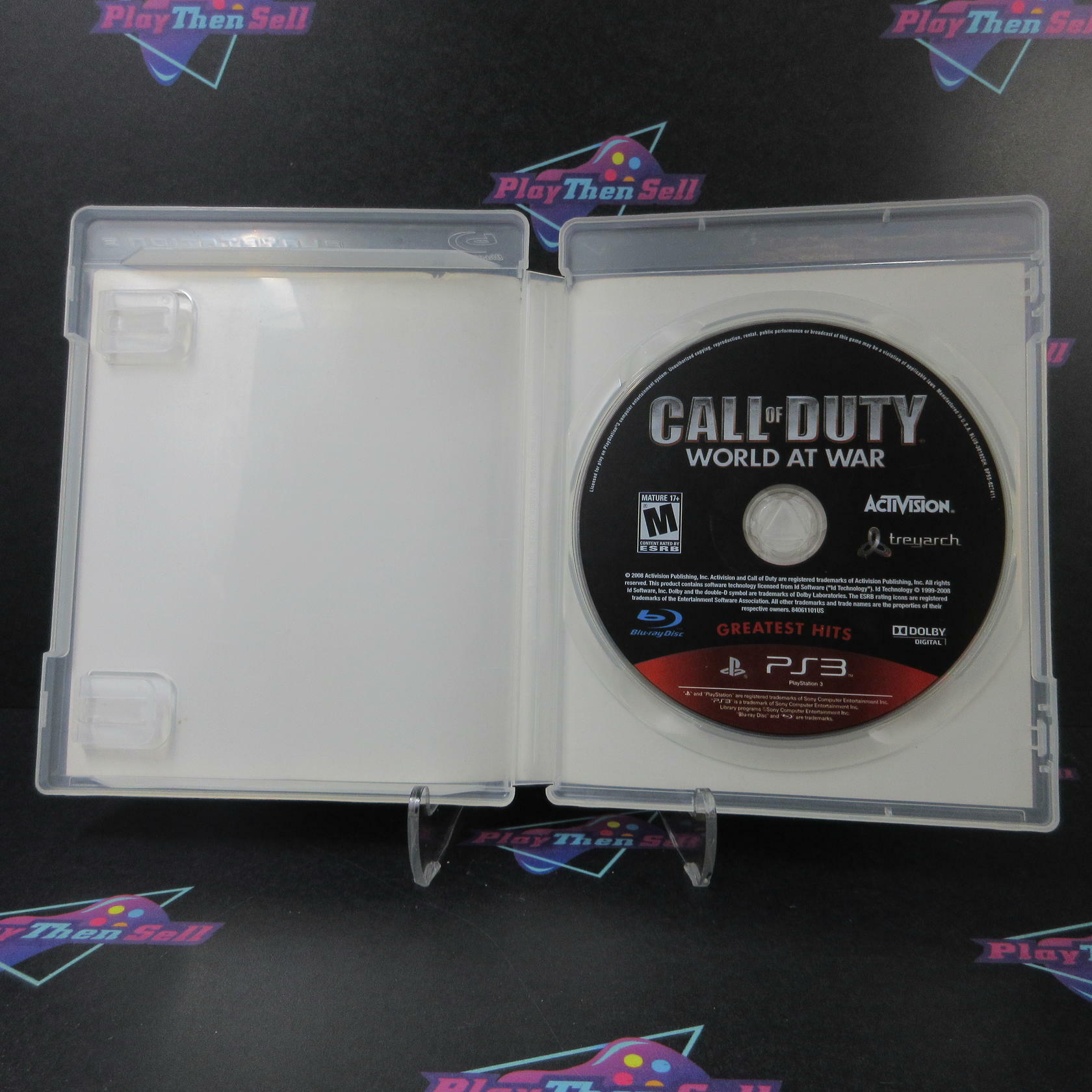 Call of Duty World at War GH PS3 PlayStation 3 AD/NM - Very Good