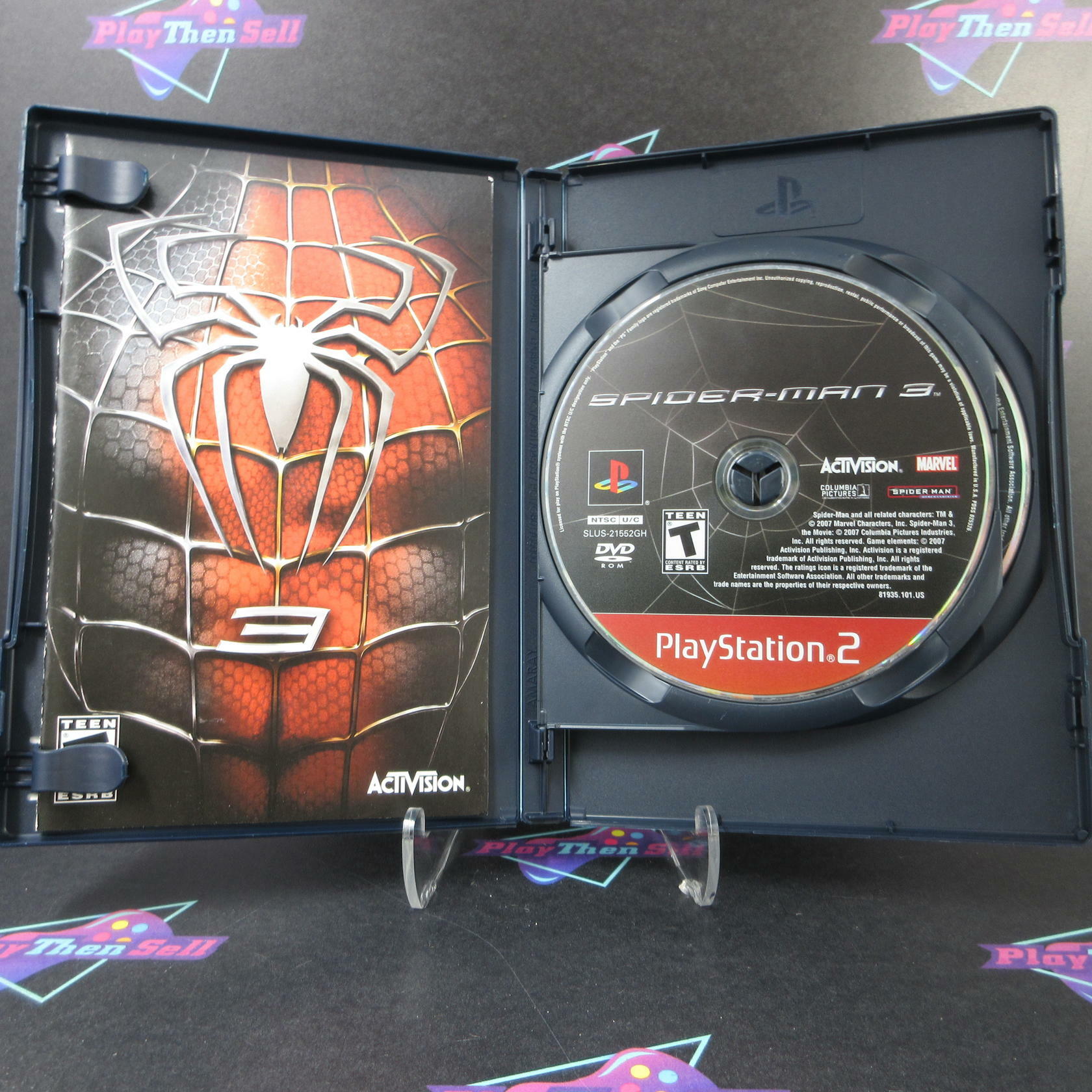 Spider-Man 3 PS2 PlayStation 2 GH + Bonus Disc - Like New