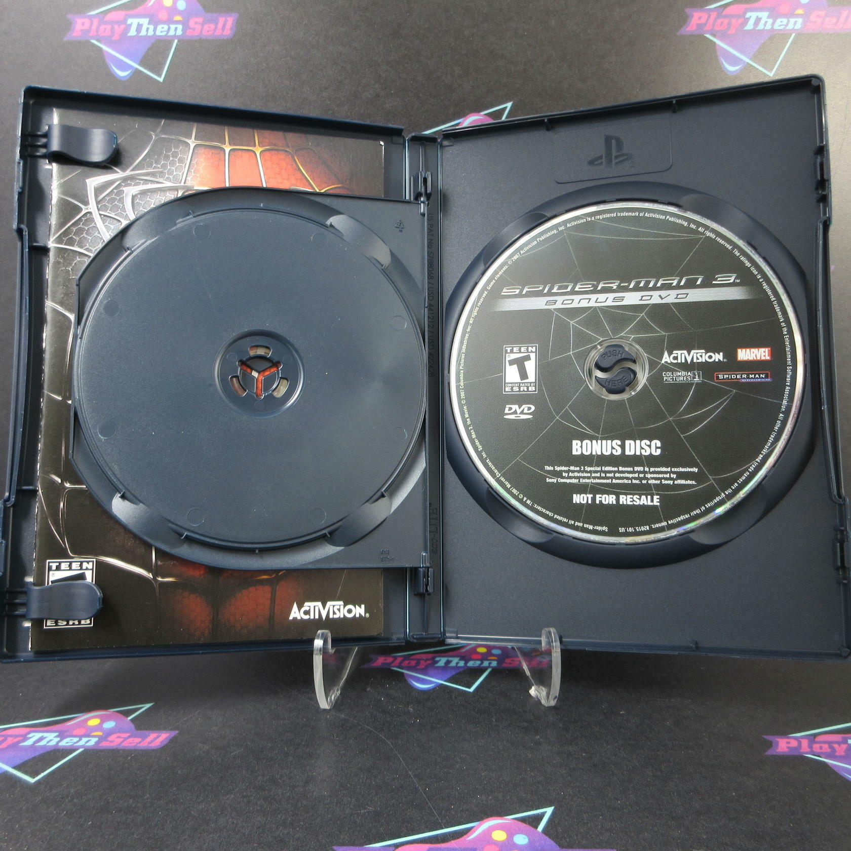 Spider-Man 3 PS2 PlayStation 2 GH + Bonus Disc - Like New