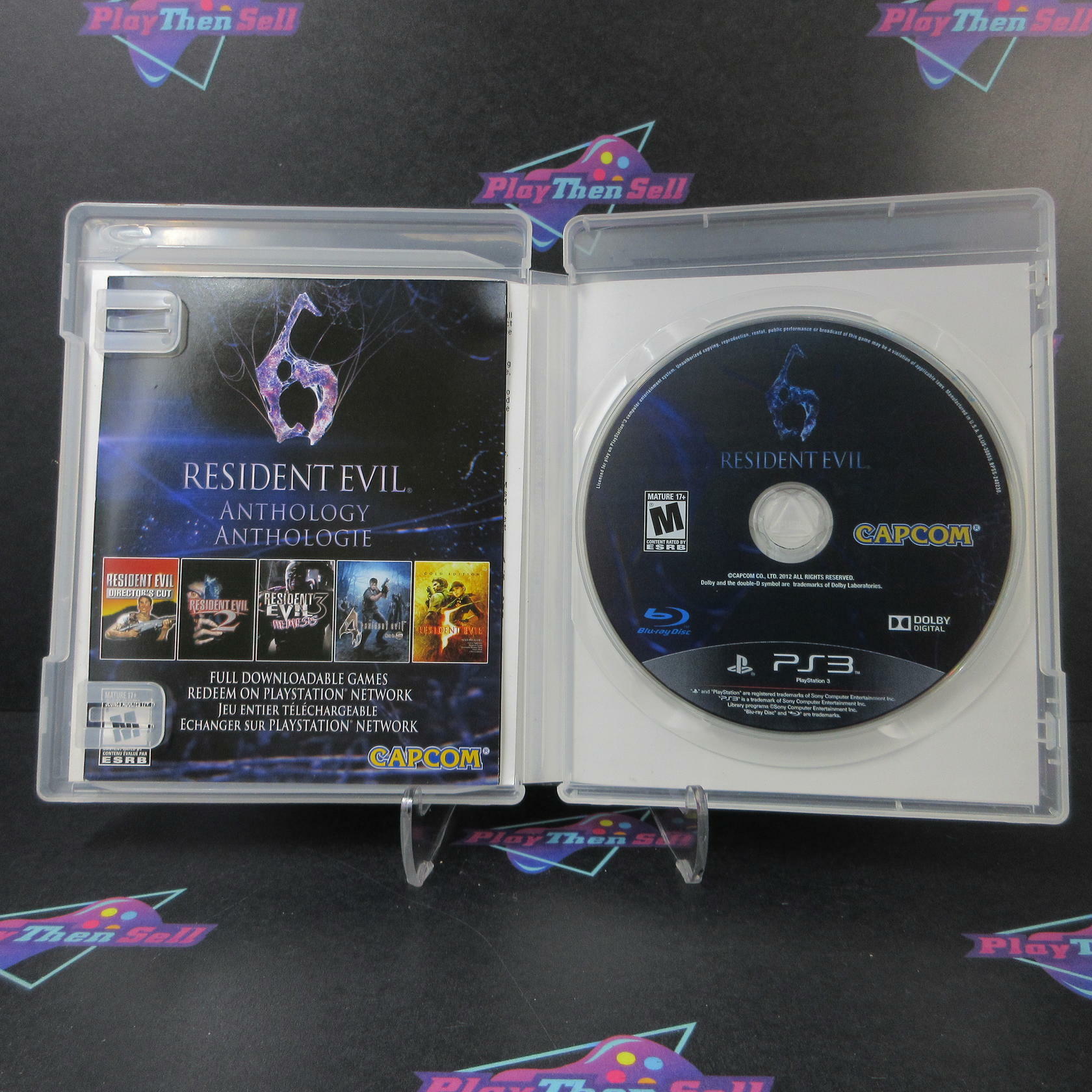 Resident Evil 6 Anthology PS3 PlayStation 3 + Sleeve - Like New