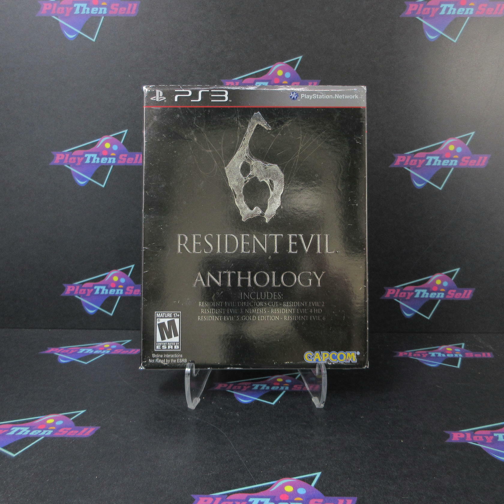 Resident Evil 6 Anthology PS3 PlayStation 3 + Sleeve - Like New