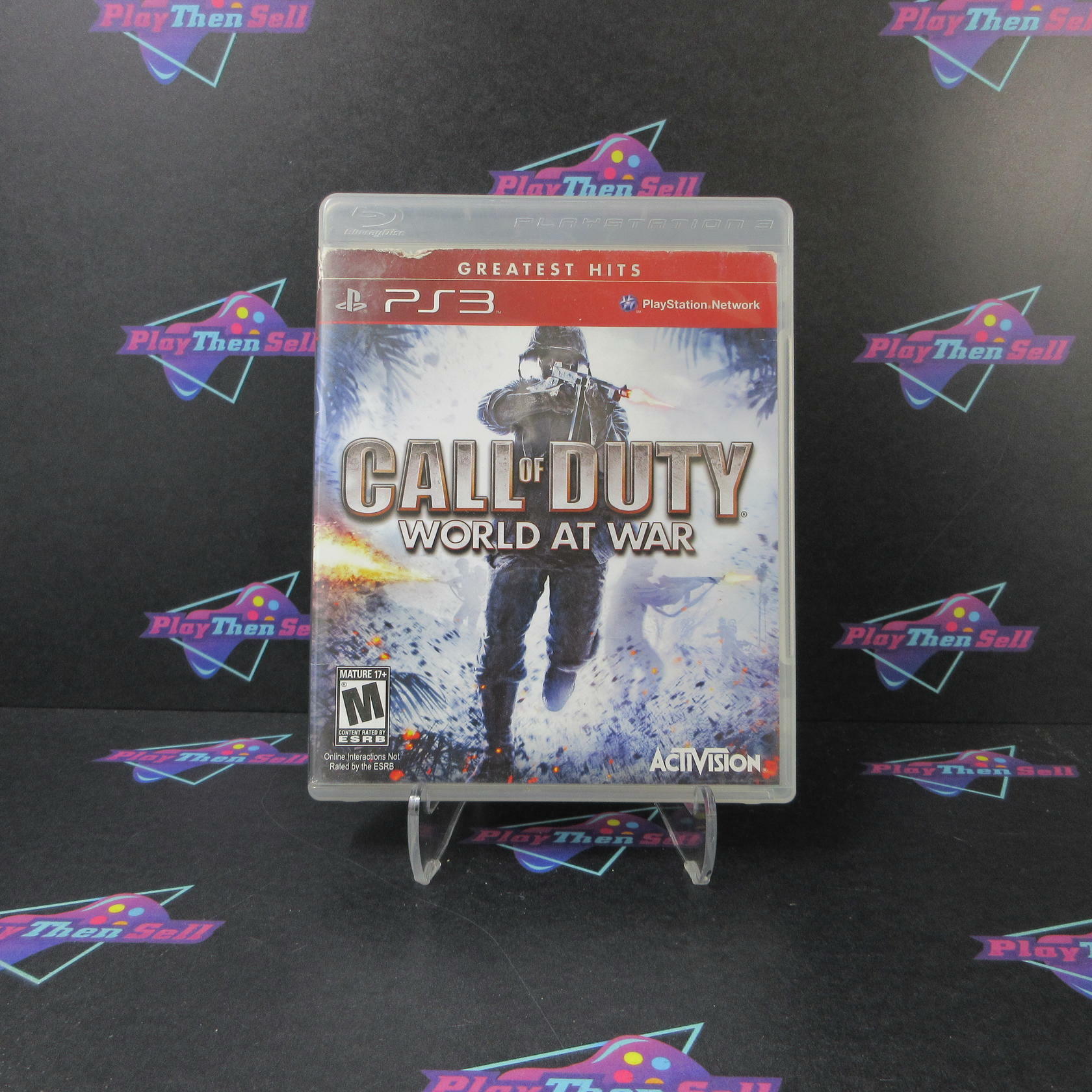 Call of Duty World at War GH PS3 PlayStation 3 AD/NM - Very Good