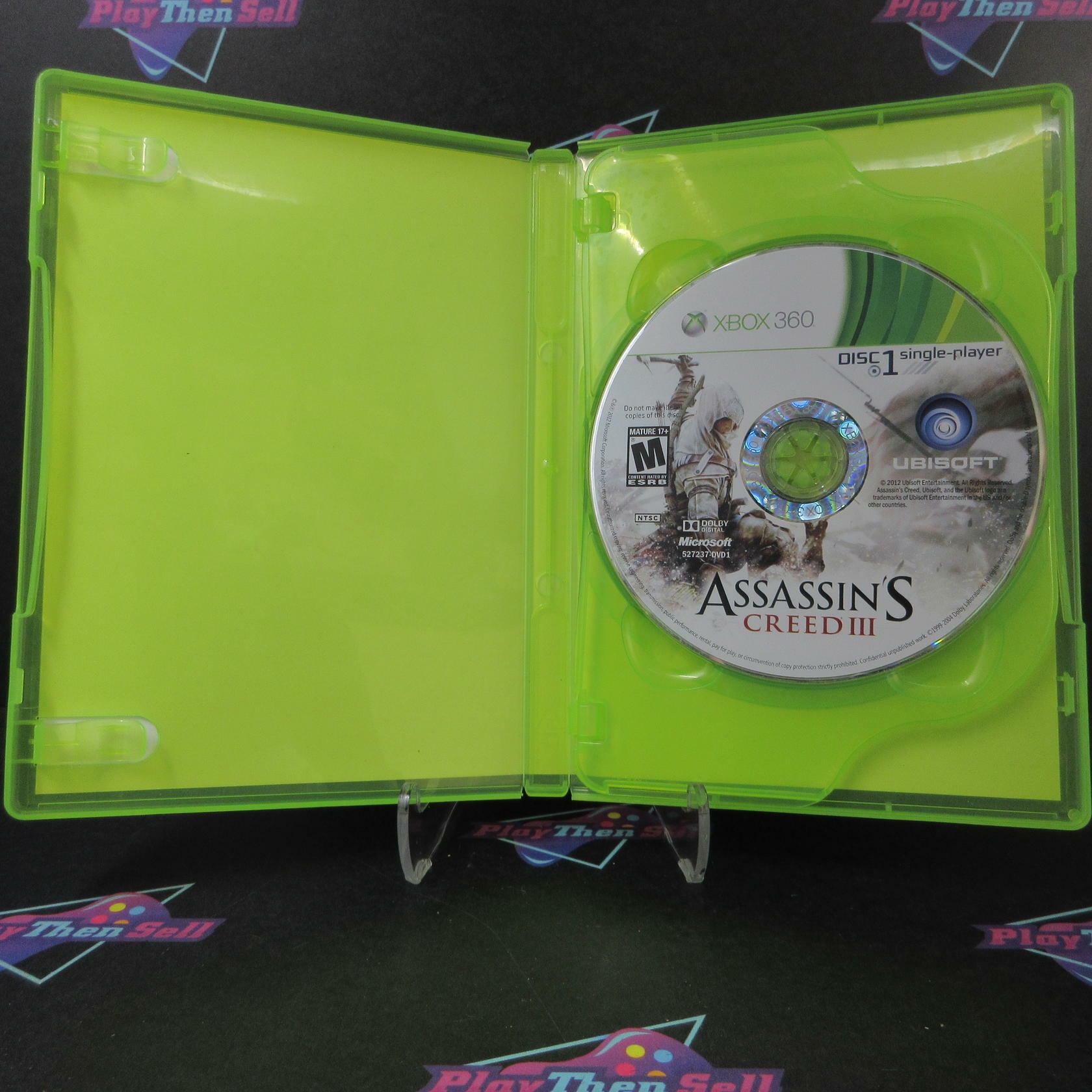 Assassin's Creed 3 Xbox 360 PH BL Disc - Very Good