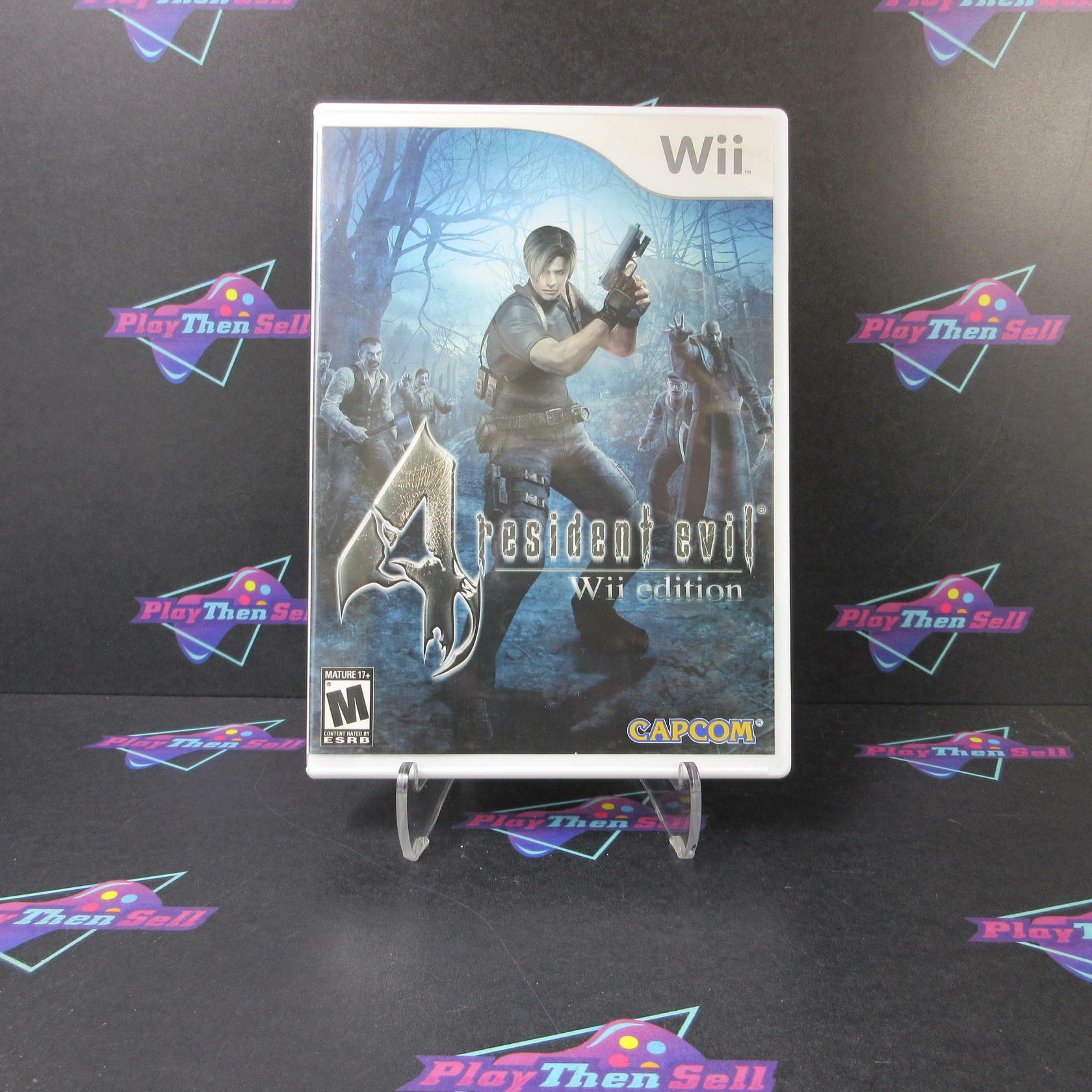 Resident Evil 4 Wii Edition Nintendo Wii AD Complete CIB - Very Good