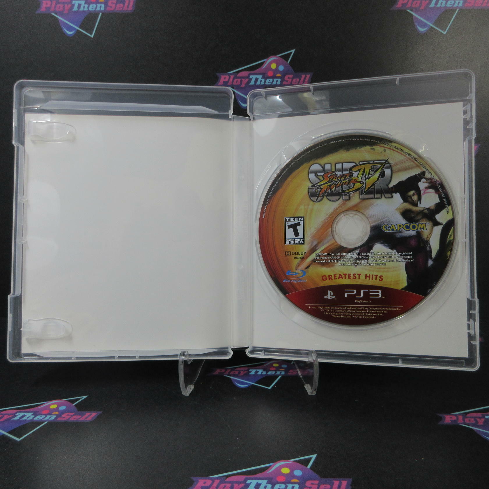 Super Street Fighter IV PS3 PlayStation 3 GH - Very Good