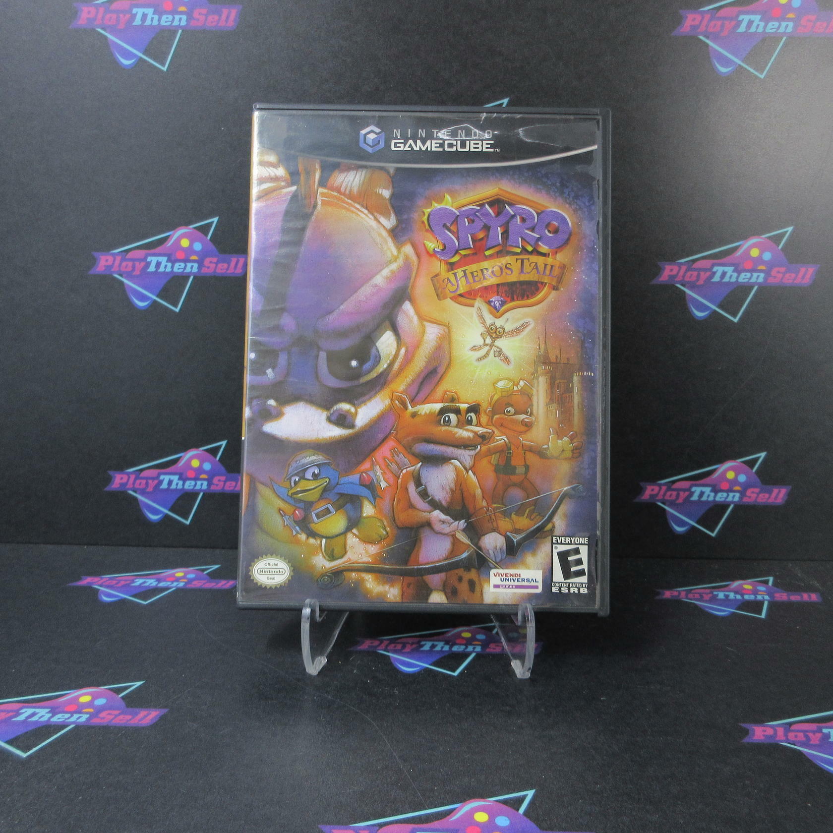 Spyro A Hero's Tail Nintendo Gamecube AD/NM - Very Good