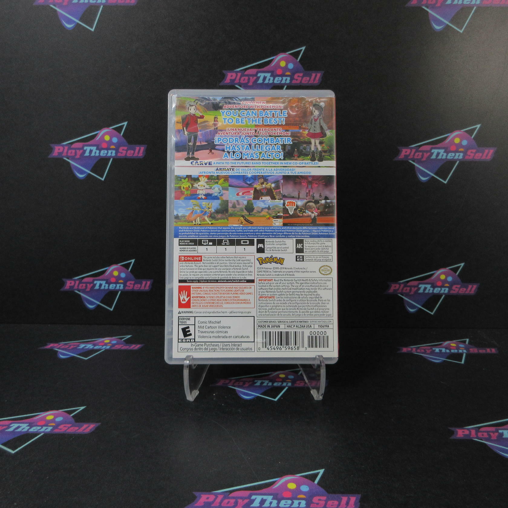 Pokémon Sword Nintendo Switch AD - Very Good