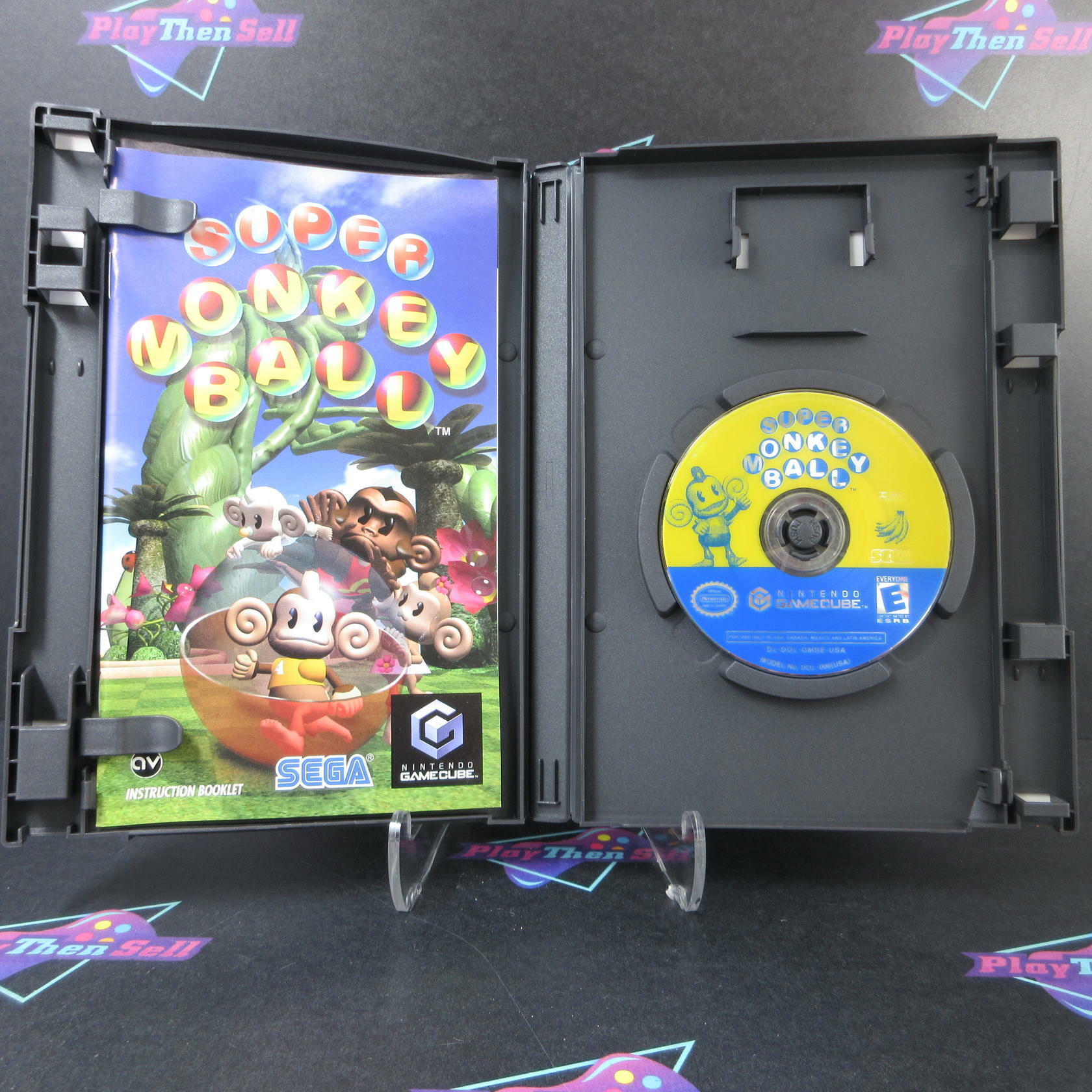 Super Monkey Ball Nintendo Gamecube + Reg Card - Like New