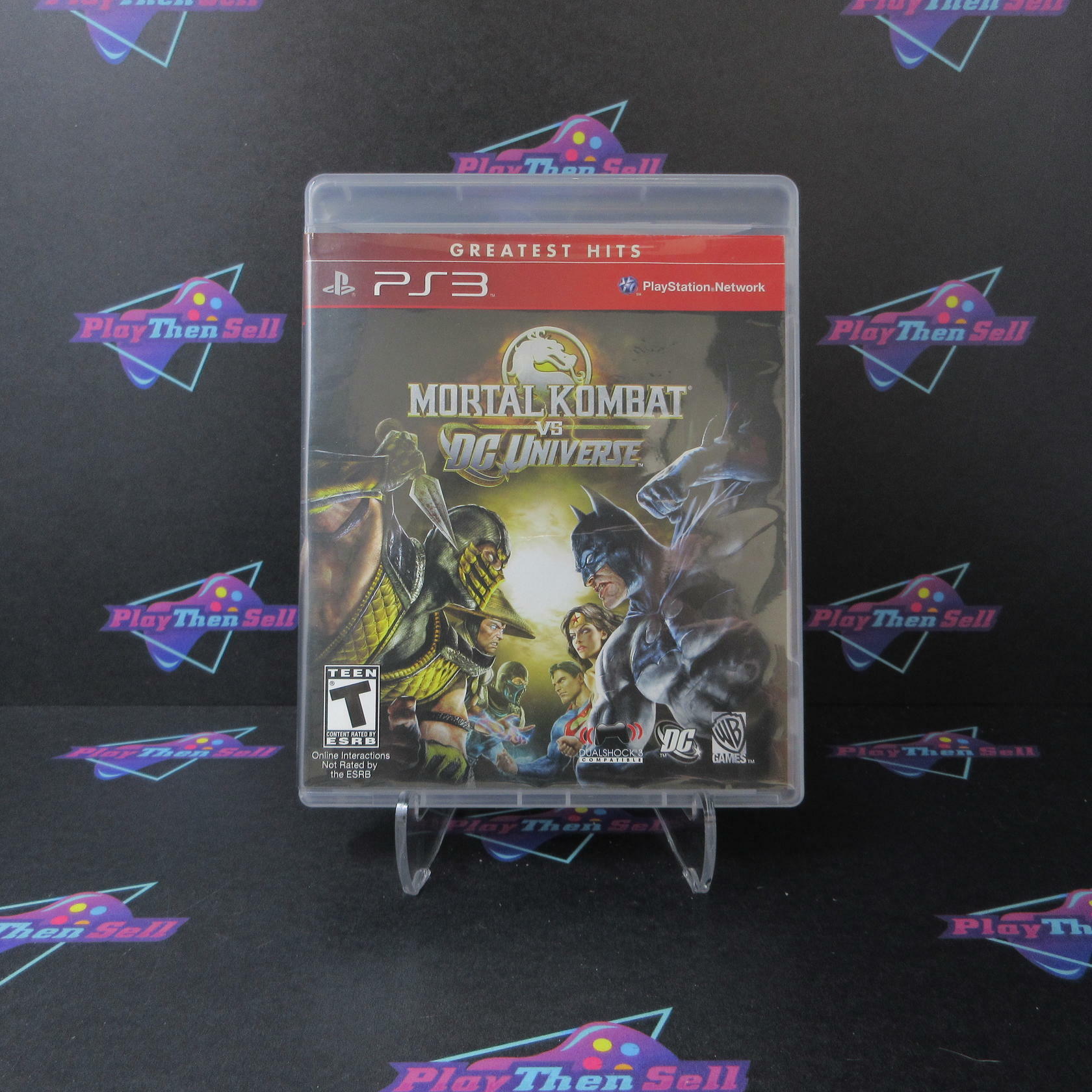 Mortal Kombat vs DC Universe PS3 PlayStation 3 GH Complete - Very Good