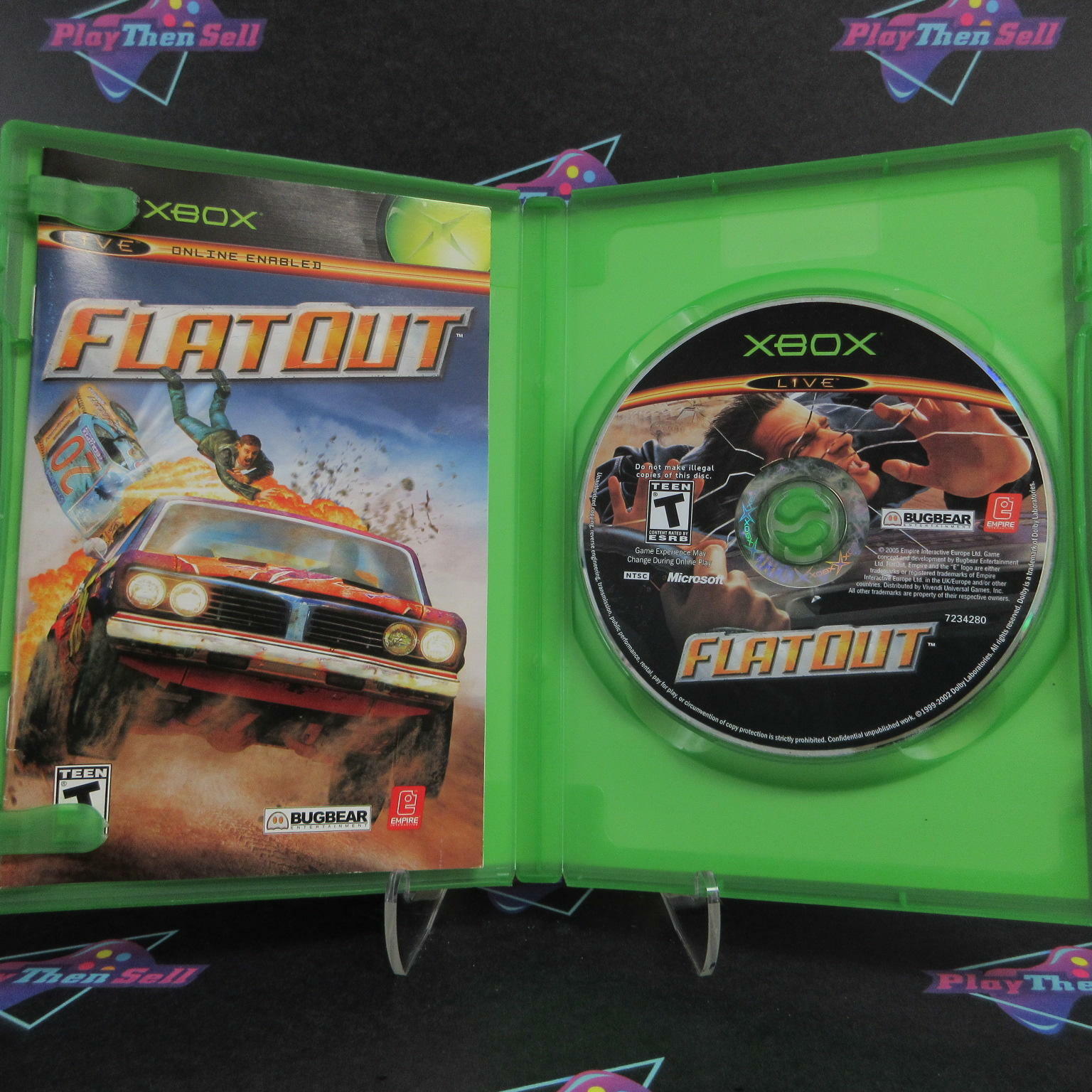 Flat Out Xbox - Like New