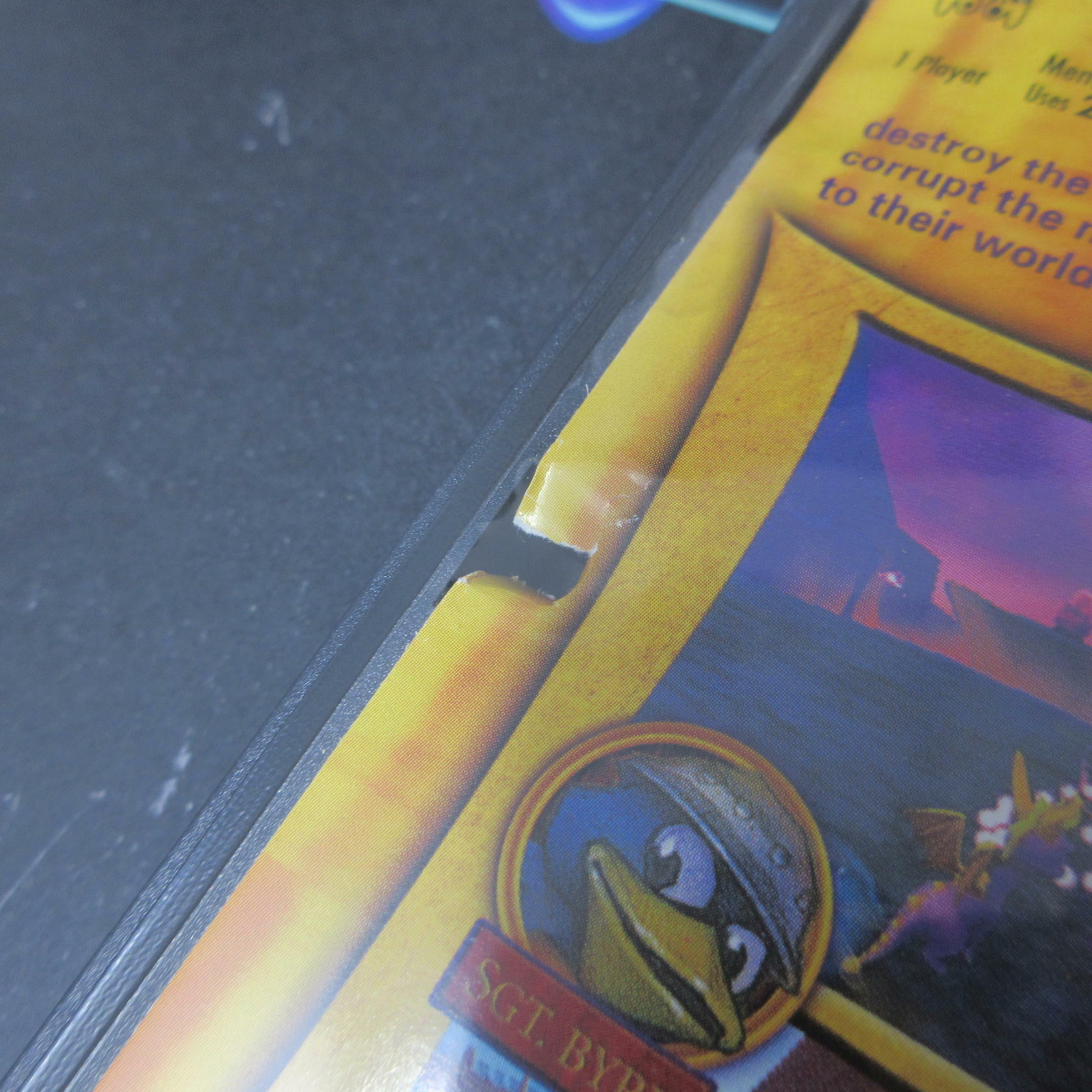 Spyro A Hero's Tail Nintendo Gamecube AD/NM - Very Good