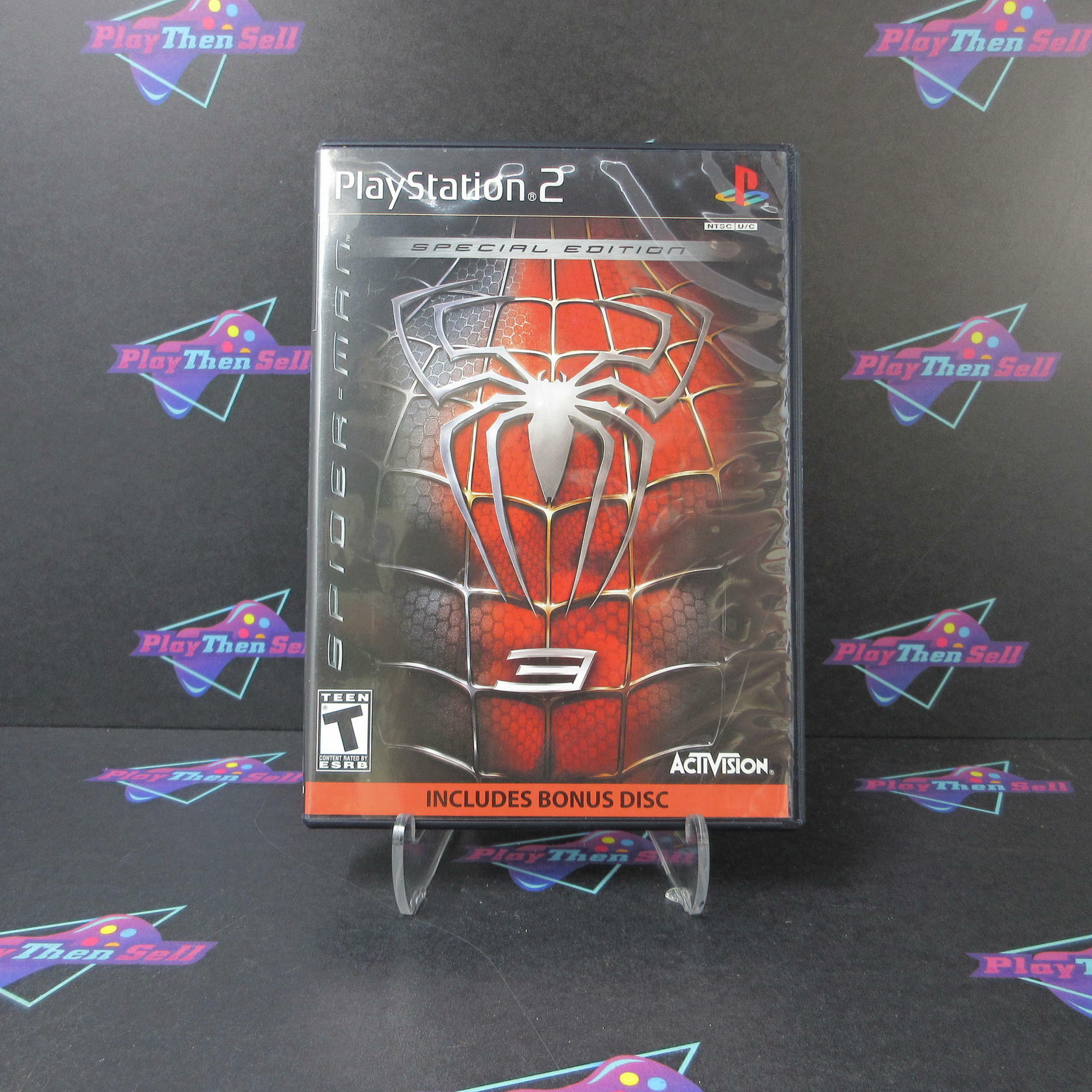 Spider-Man 3 Special Edition PS2 PlayStation 2 + Bonus Disc - Like New
