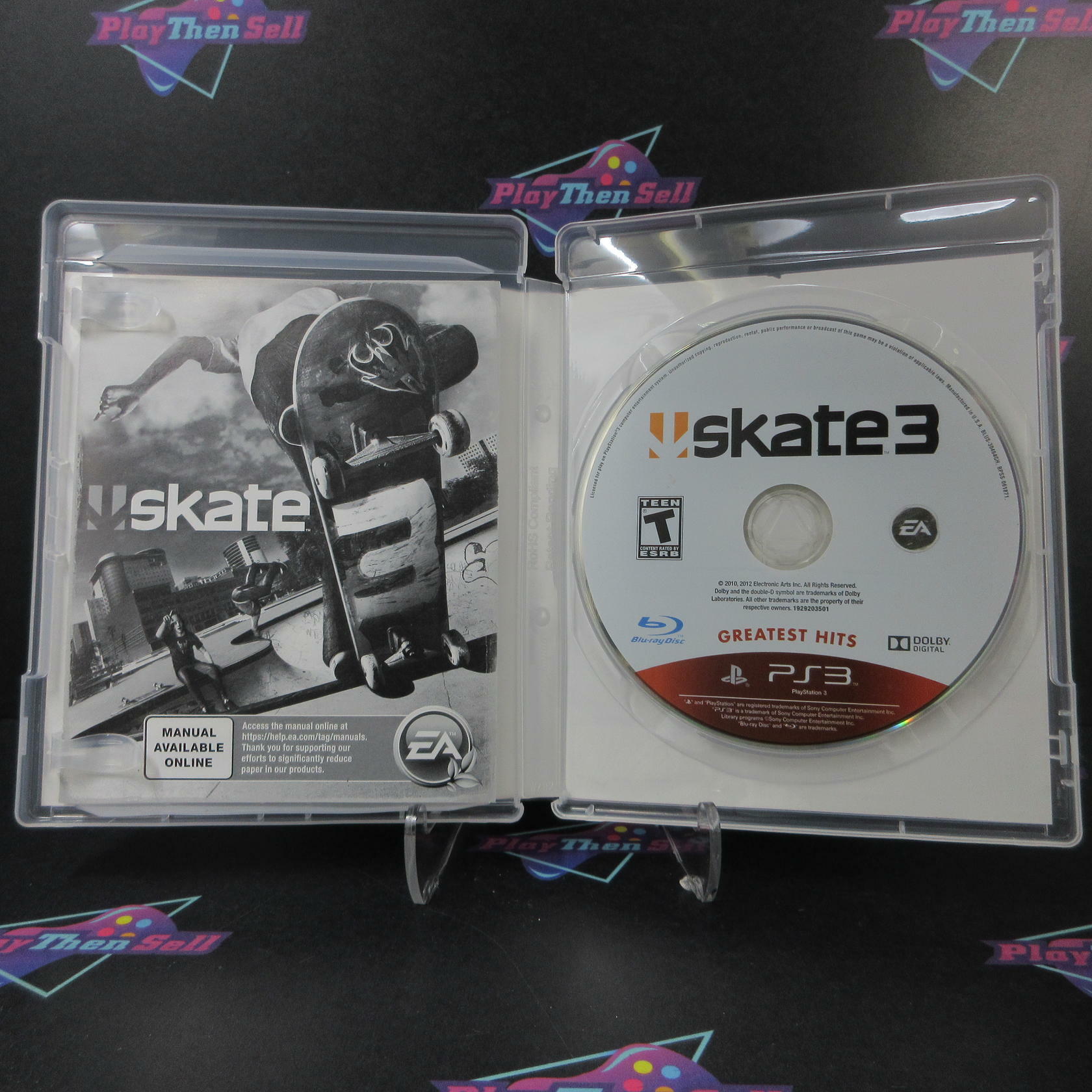 Skate 3 GH PS3 PlayStation 3 AD Complete CIB - Very Good