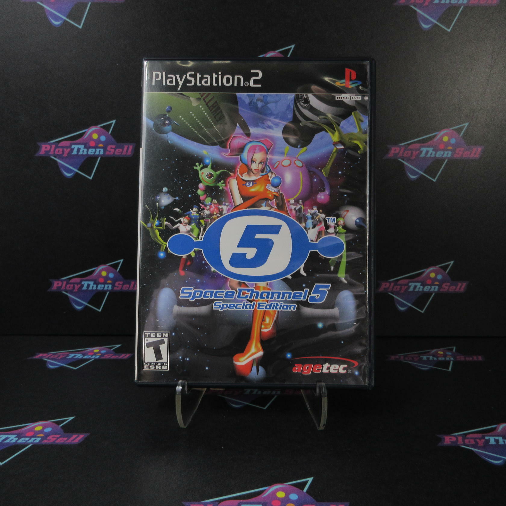 Space Channel 5 Special Edition PS2 PlayStation 2 - Like New