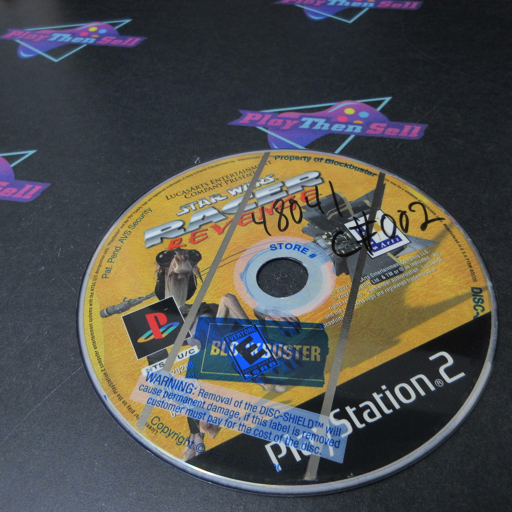 Star Wars Racer Revenge + Reg Card PS2 PlayStation 2 DD Complete CIB - Very Good