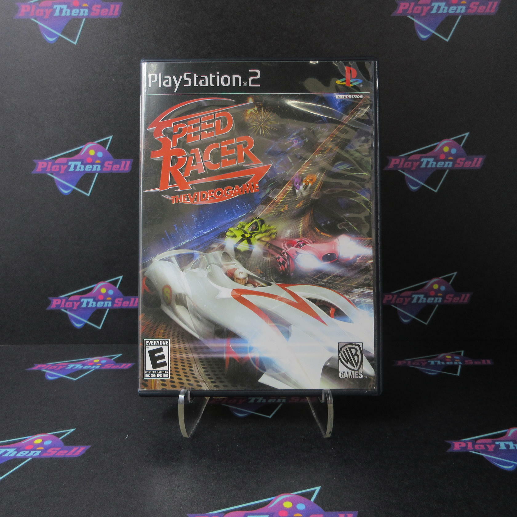 Speed Racer The Video Game PS2 PlayStation 2 - Like New