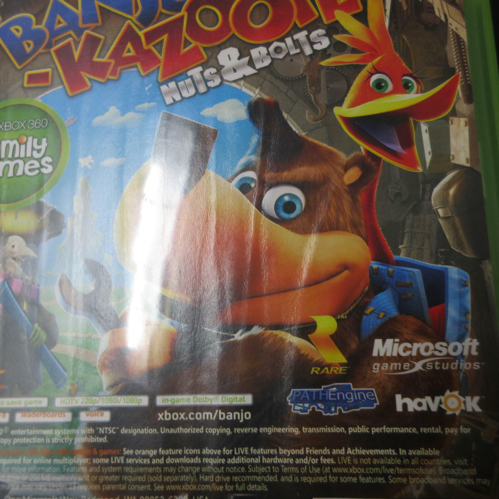 Banjo-Kazooie Nuts & Bolts + Viva Pinata PH Xbox 360 AD Complete CIB - Very Good