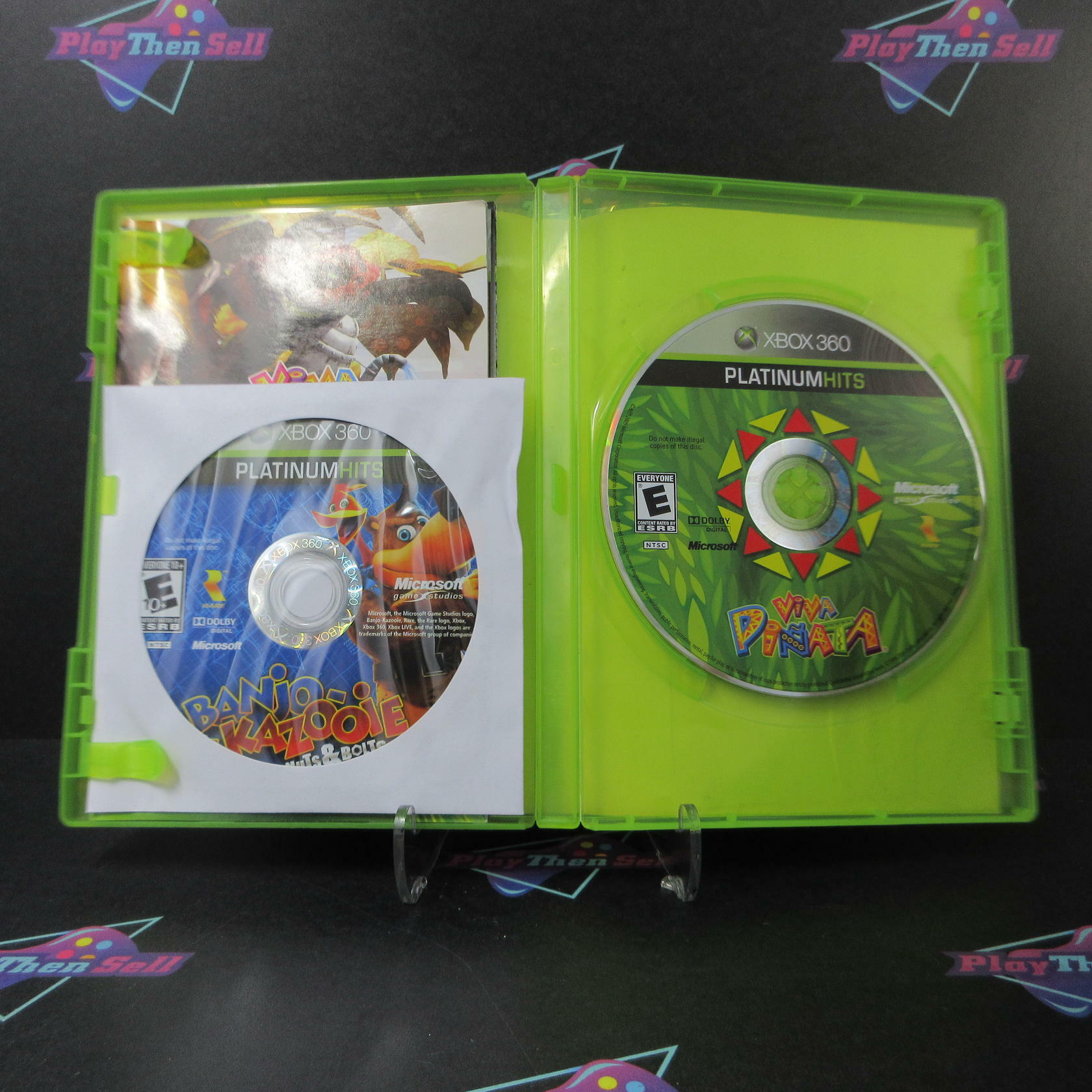 Banjo-Kazooie Nuts & Bolts + Viva Pinata PH Xbox 360 AD Complete CIB - Very Good