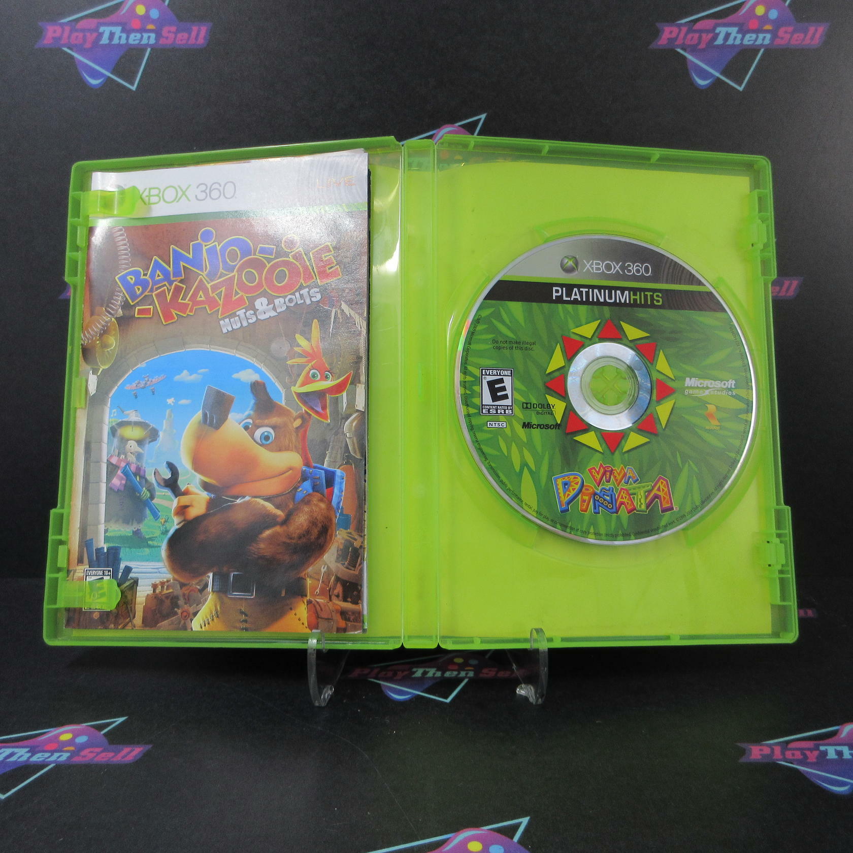 Banjo-Kazooie Nuts & Bolts + Viva Pinata PH Xbox 360 AD Complete CIB - Very Good