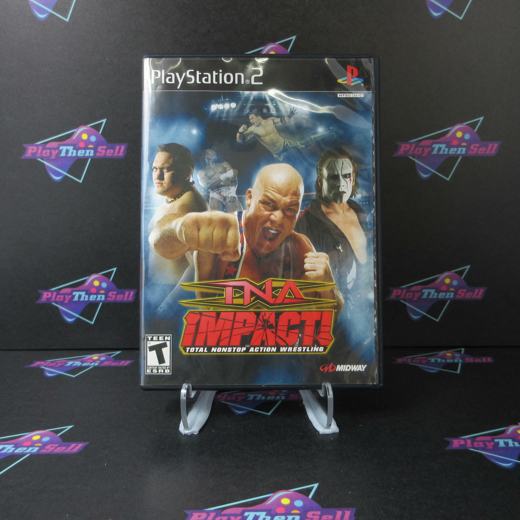 TNA Impact! PS2 PlayStation 2 - Like New
