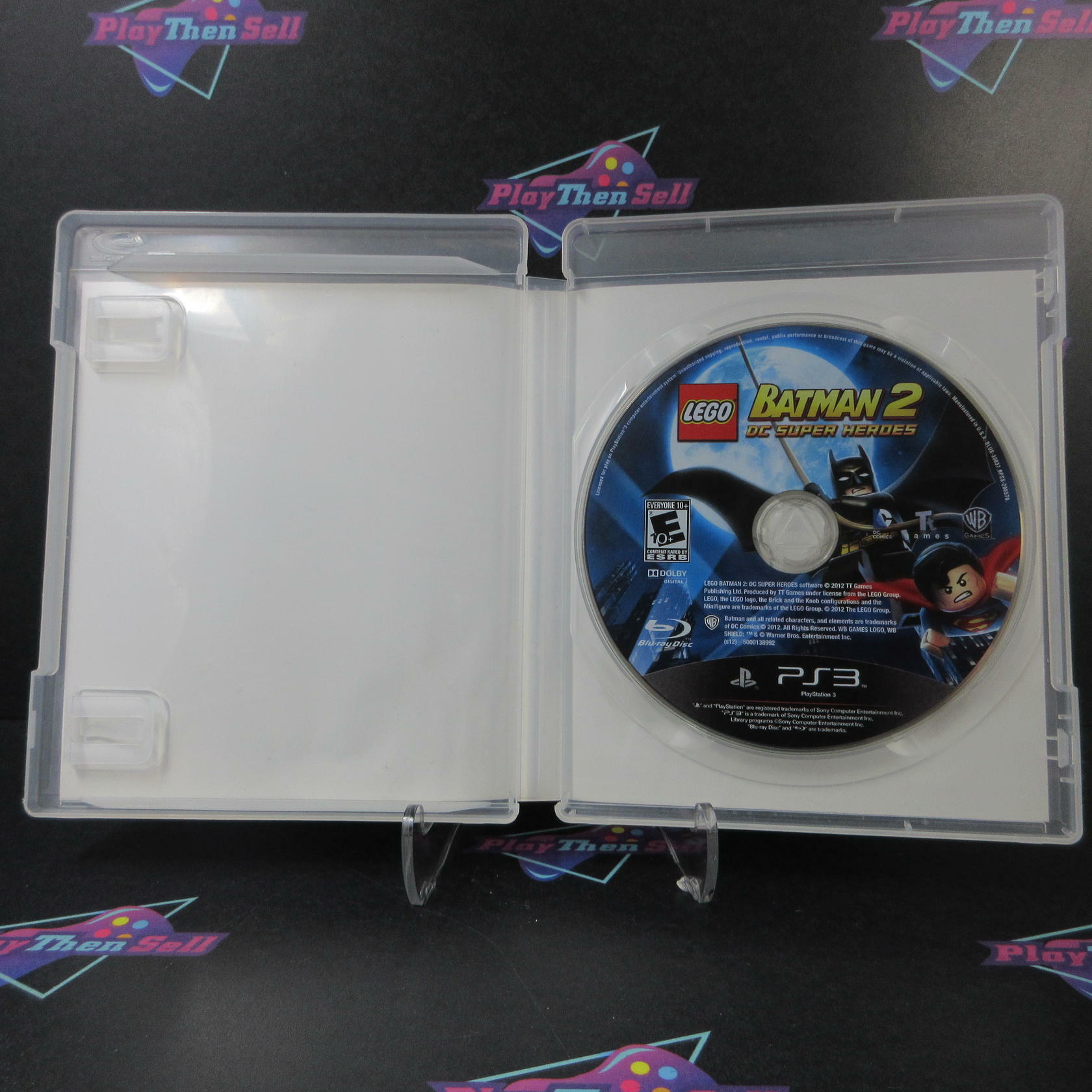 LEGO Batman 2 DC Super Heroes PS3 PlayStation 3 AD/NM - Very Good