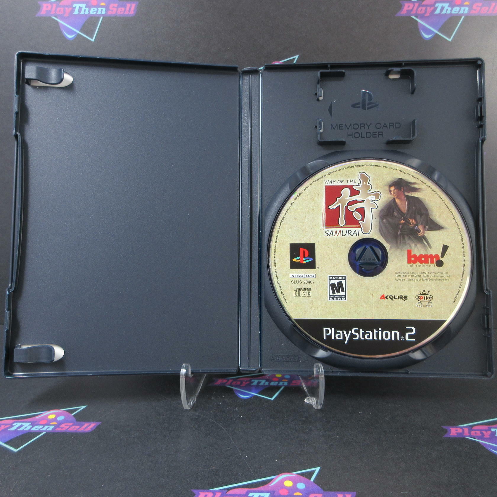 Way of the Samurai PS2 PlayStation 2 AD/NM - Very Good