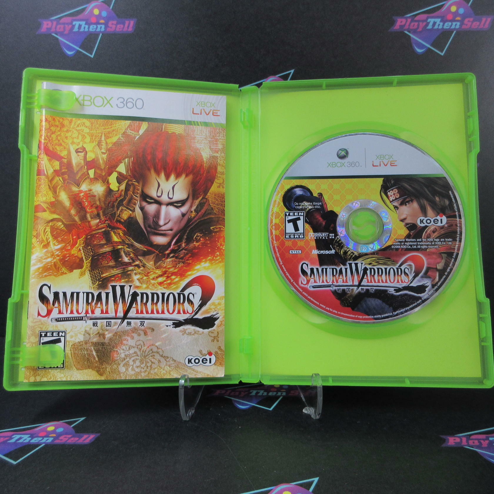 Samurai Warriors 2 Xbox 360 + Reg Card - Like New
