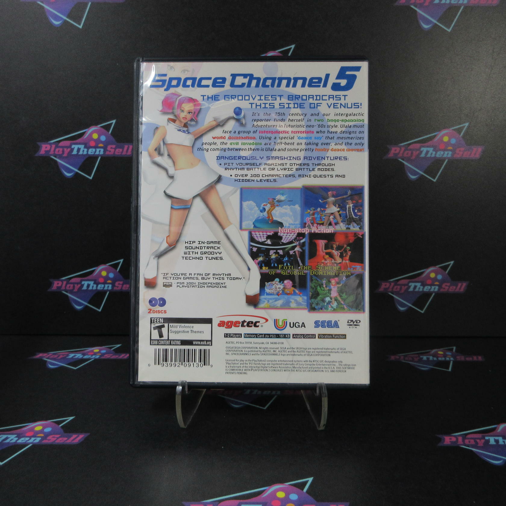 Space Channel 5 Special Edition PS2 PlayStation 2 - Like New